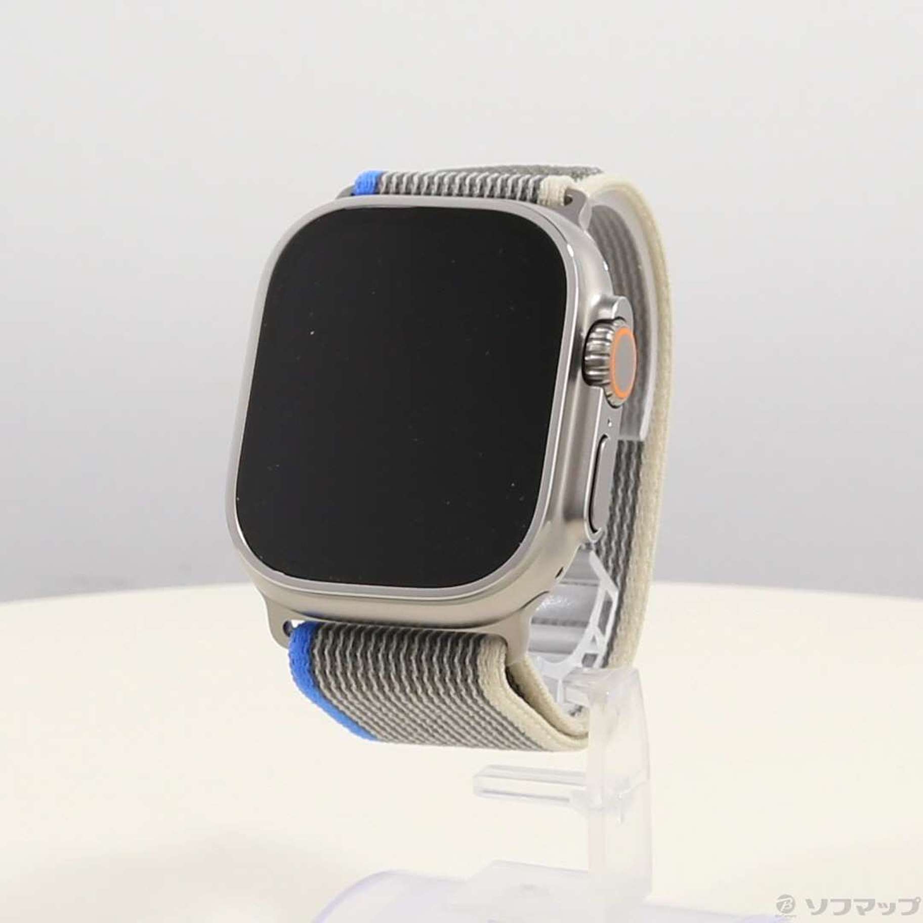 Apple - アップル Apple Watch Ultra 49mm チタニウム ブルー グレ Amazon.com: Apple Watch Ultra [GPS + Cellular 49mm] Titanium