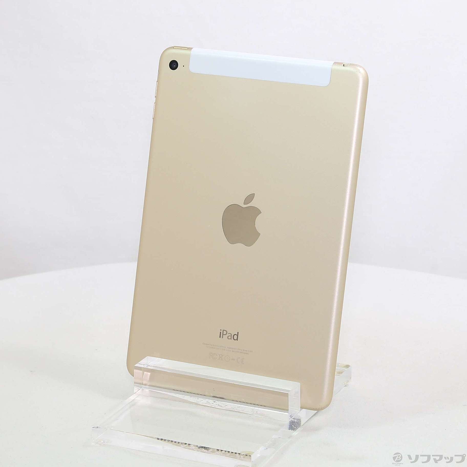 中古】iPad mini 4 128GB ゴールド MK782J／A SIMフリー ［7.9インチ 