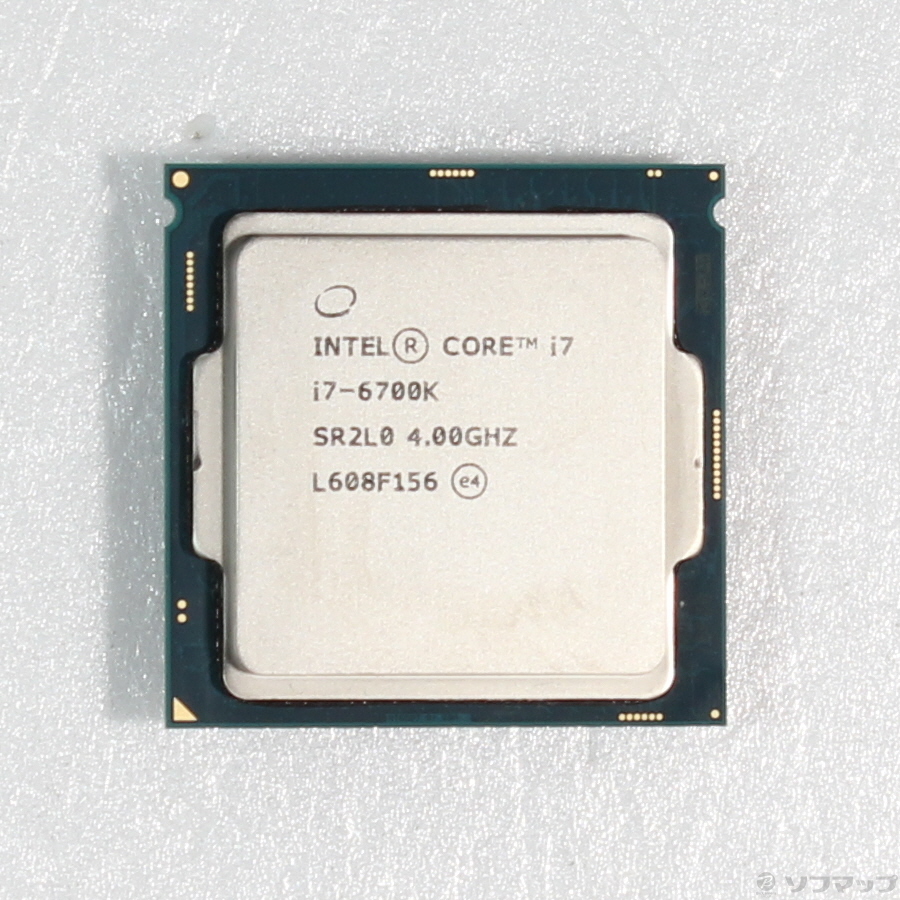 CPU インテル Intel Core I7-6700K プロセッサー 動作未確認 ジャンク品 -2663(Core i7)｜売買されたオークション情報、yahooの商品情報をアーカイブ公開  - オークファン インテル