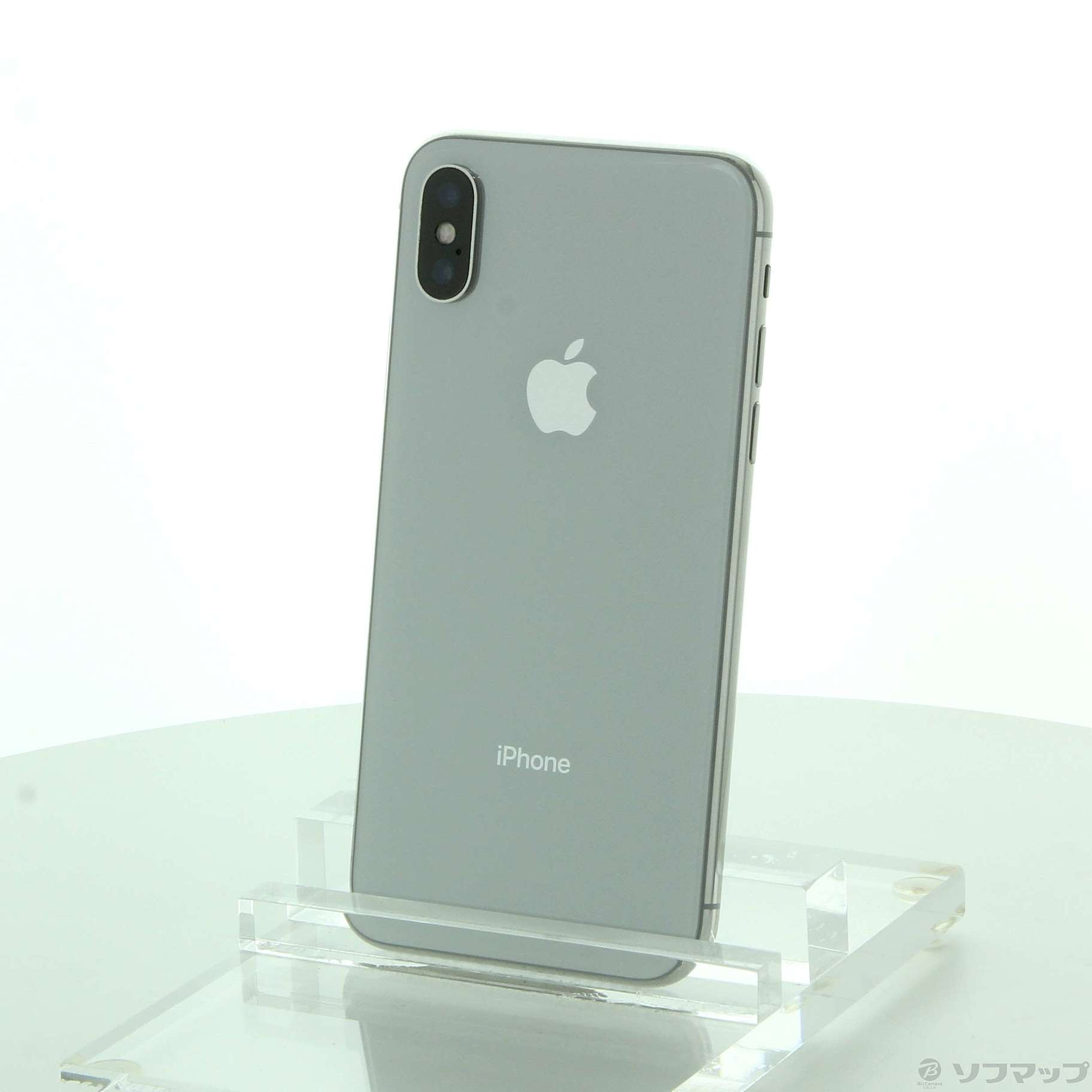 中古】iPhoneX 64GB シルバー MQAY2J／A SIMフリー [2133055685651 