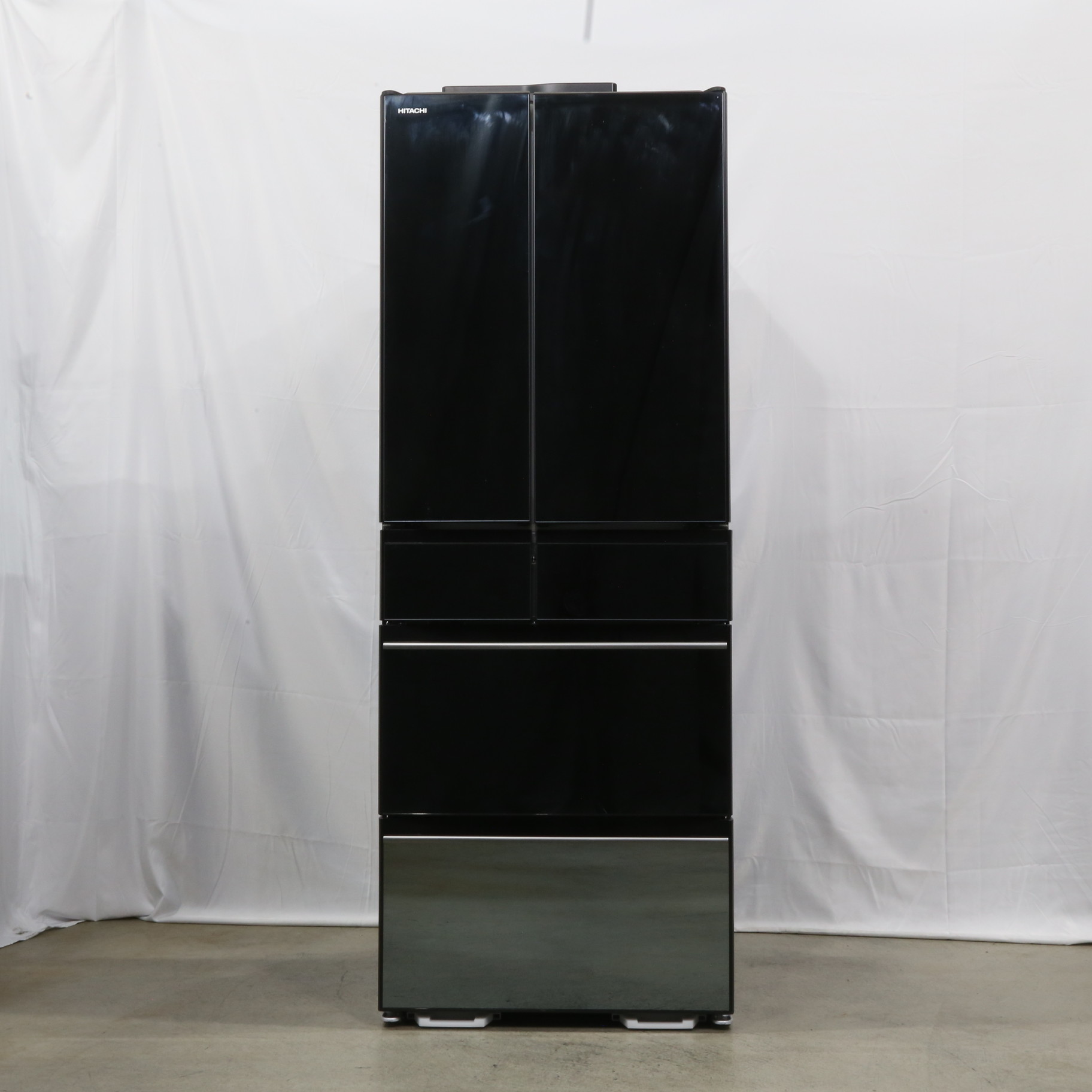 さく出品 中古】〔展示品〕 冷蔵庫 HXCCシリーズ クリスタルミラー R-HXCC62T-X