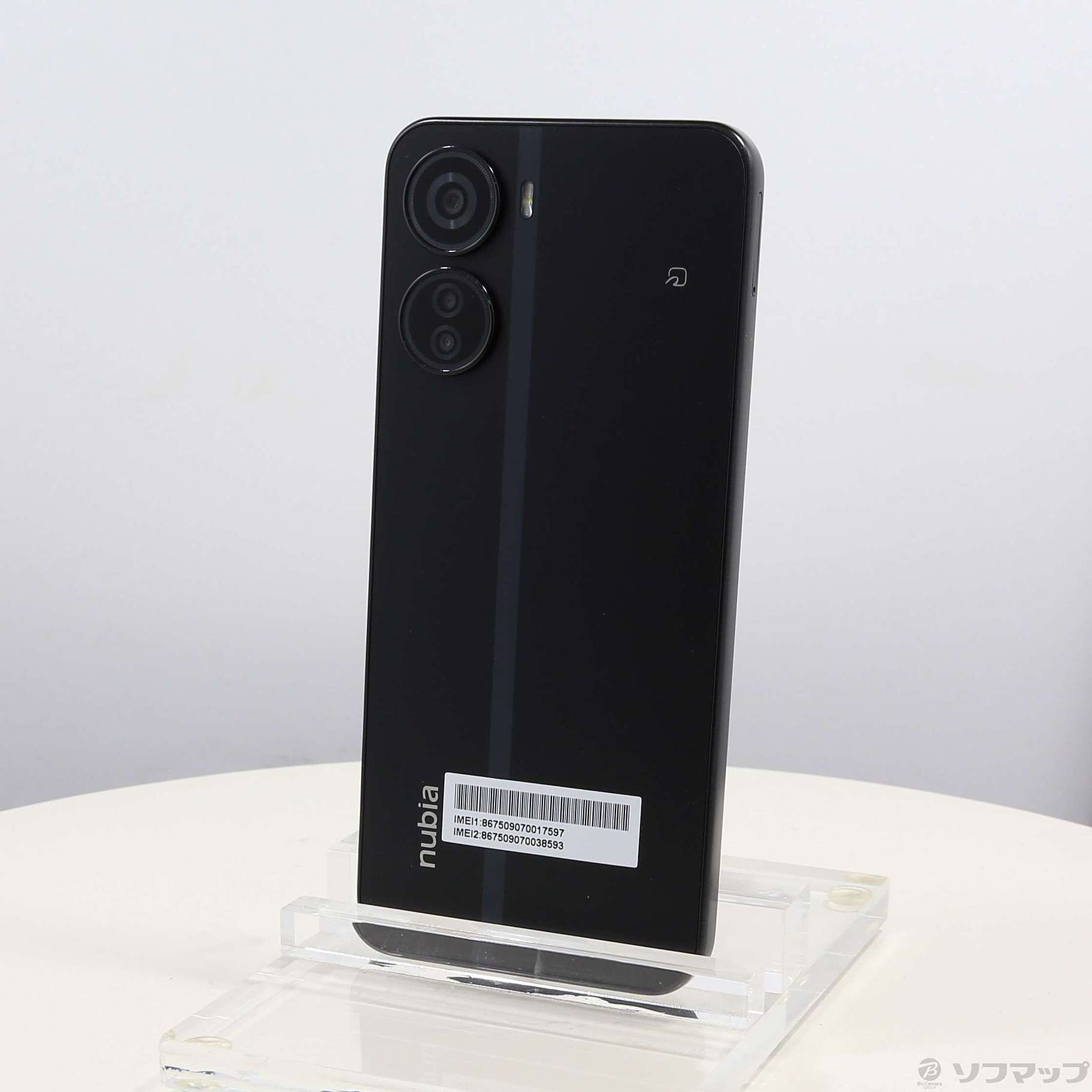 nubia lvy ブラック 128GB SIMフリー 未開封 nubia ivy ブラック SIMフリー新品未開封品(公式ショップ】 Ivy