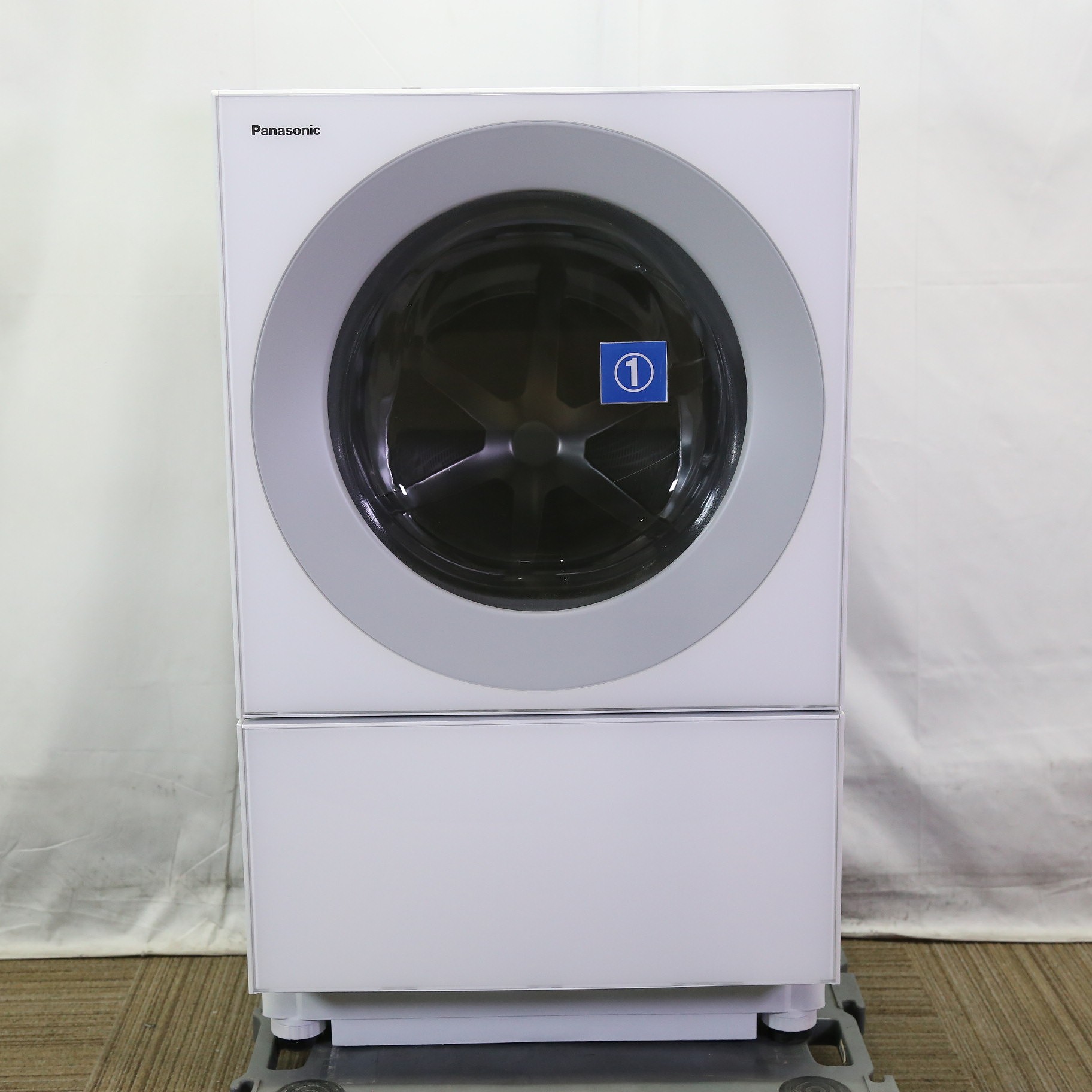 中古】〔中古品〕 ドラム式洗濯乾燥機 Cuble（キューブル） シルバー 