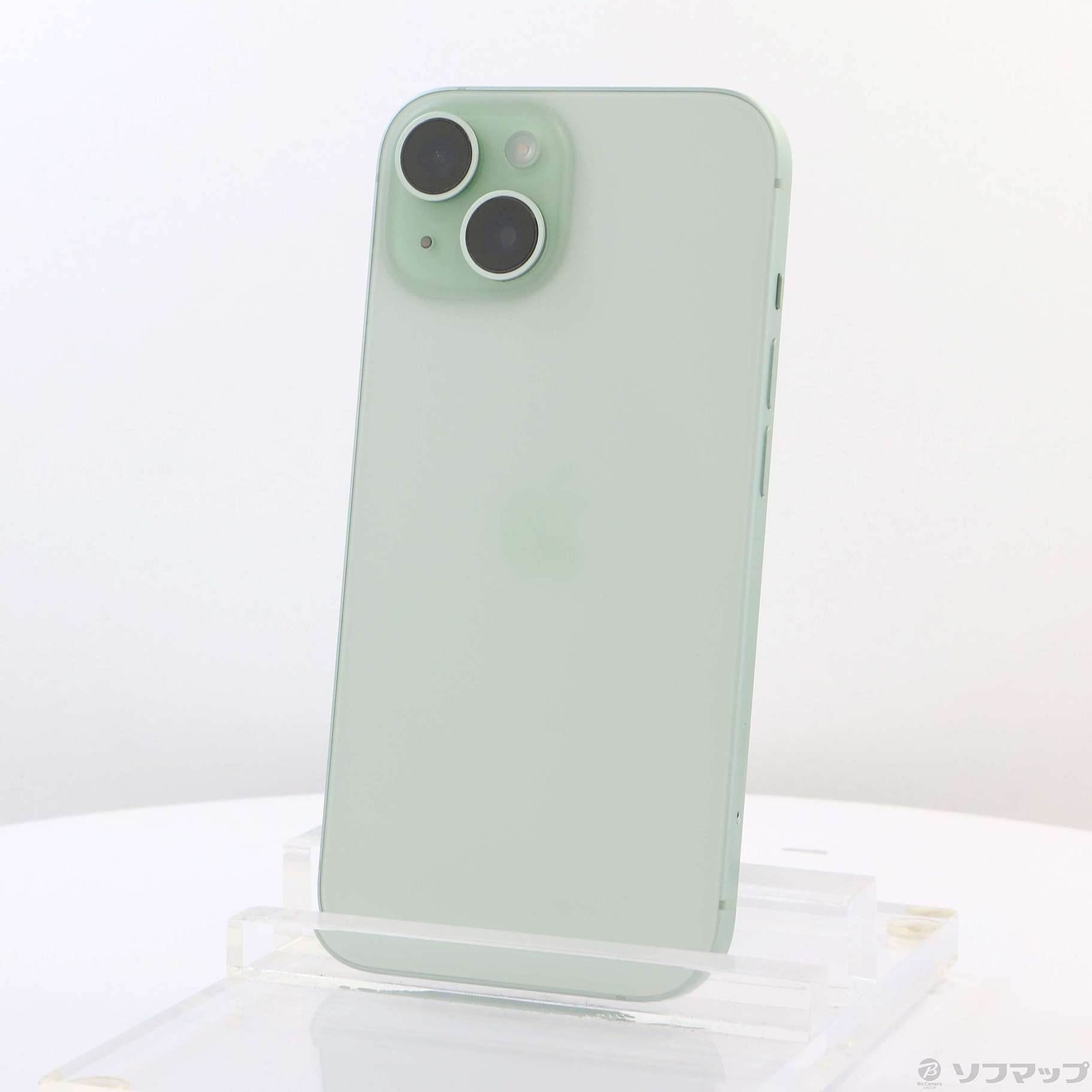中古】iPhone15 256GB グリーン MTMT3J／A SIMフリー [2133055695315