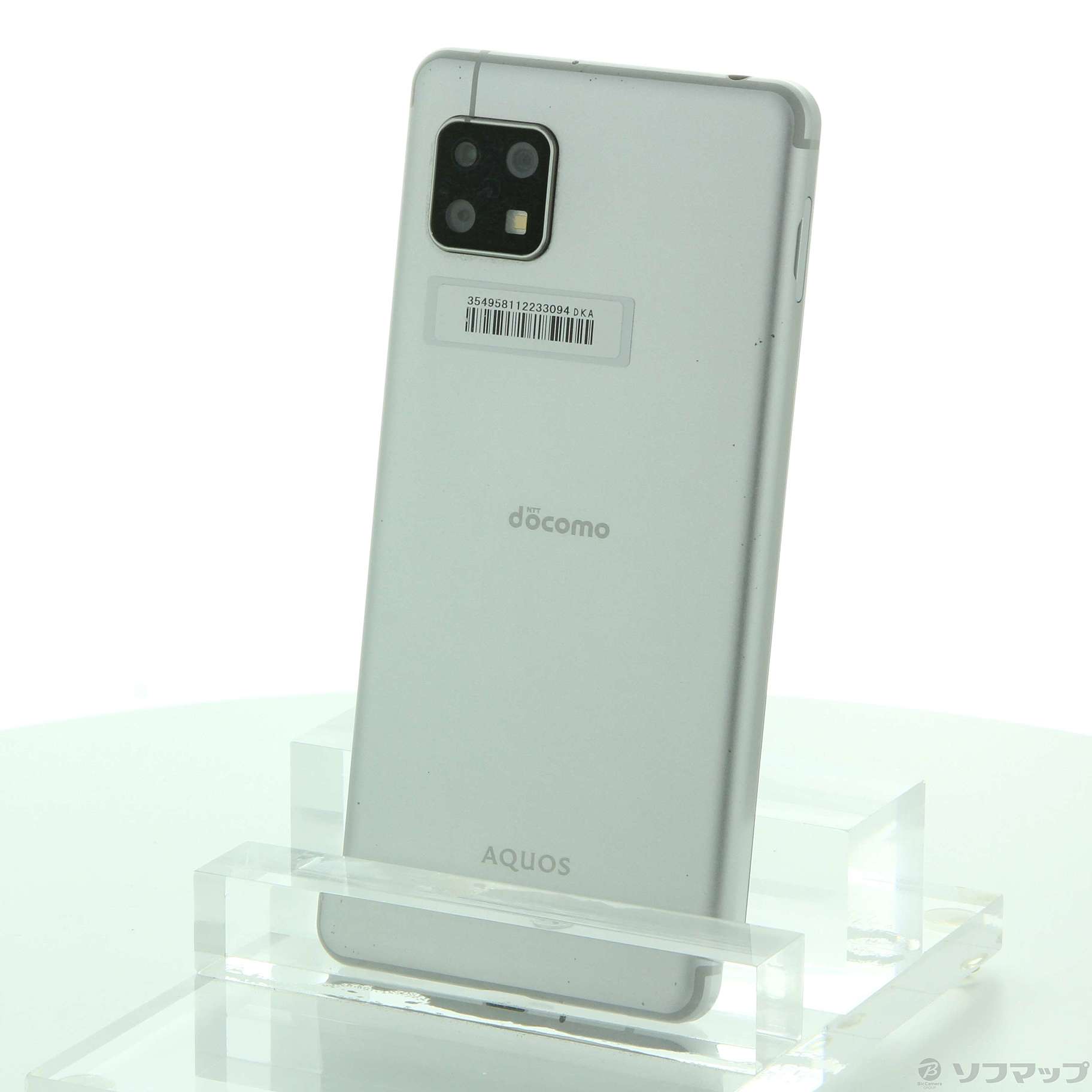 中古品〕 AQUOS sense4 64GB シルバー SH-41A docomoロック解除SIMフリー｜の通販はソフマップ[sofmap]