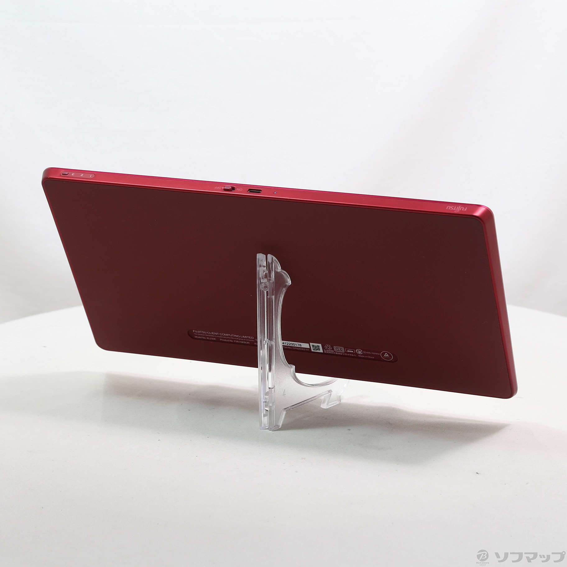 中古】〔展示品〕 FMV Mobile Keyboard FMV-NKBUR ガーネットレッド