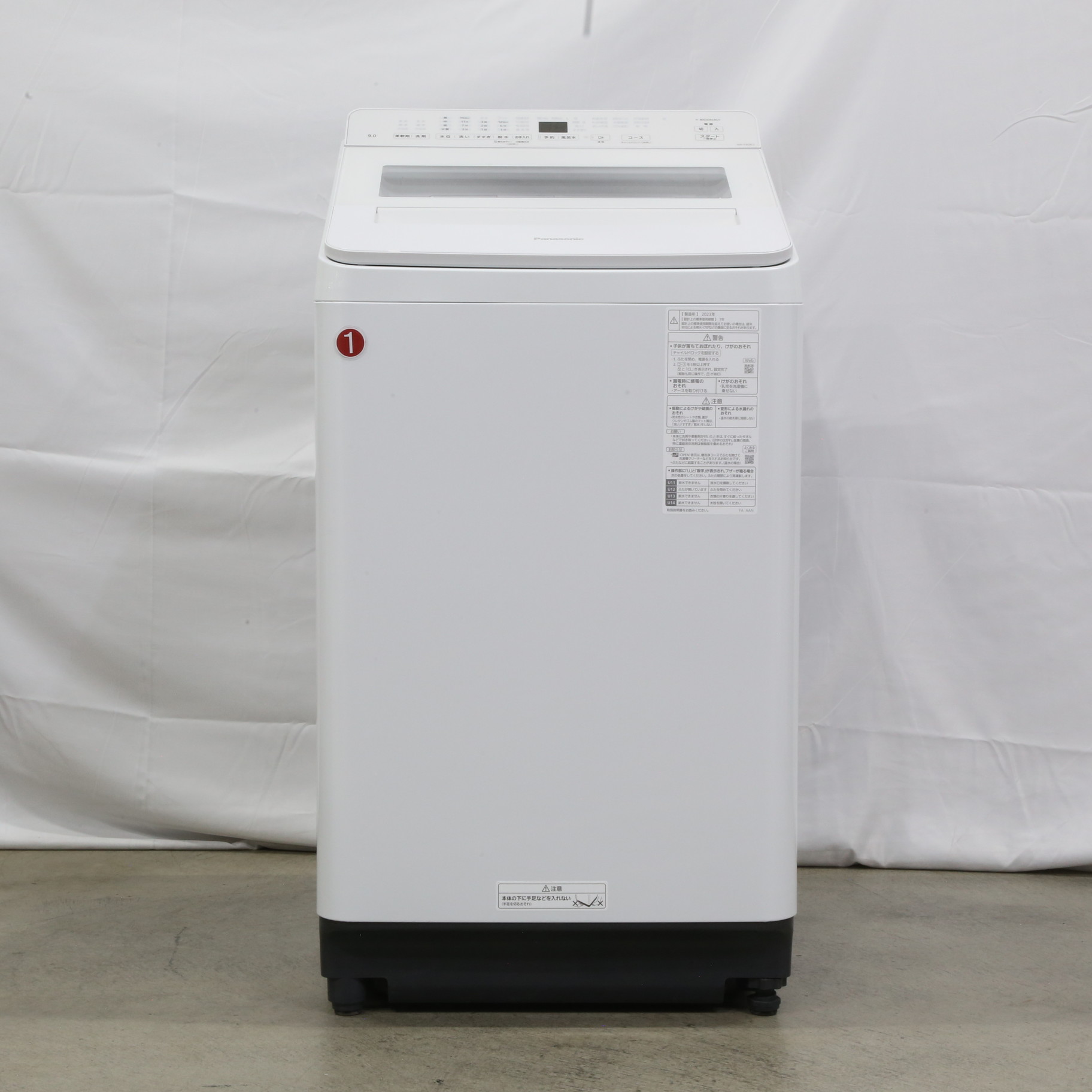 中古】〔展示品〕 全自動洗濯機 FAシリーズ ホワイト NA-FA9K2-W 