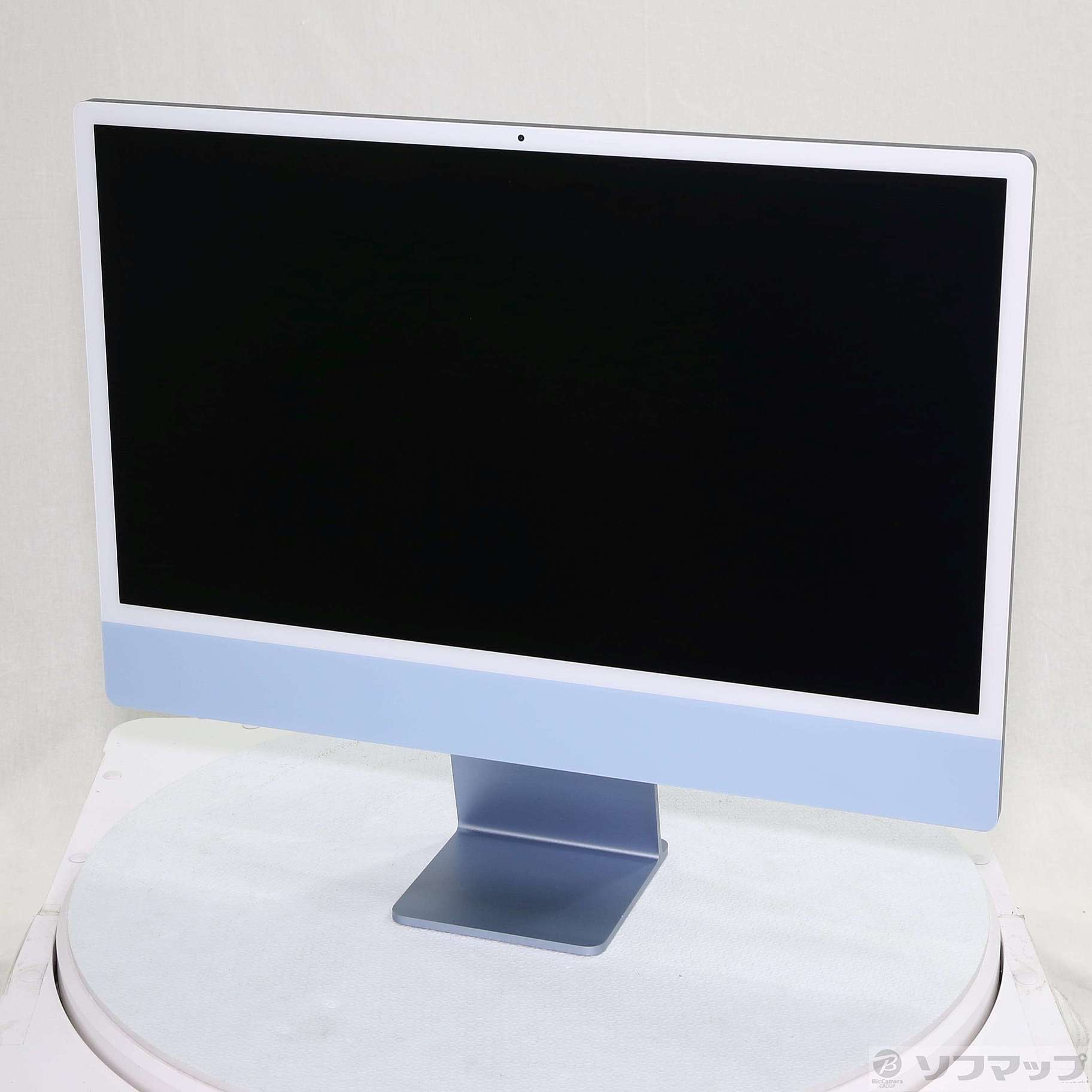 iMac 24-inch Mid 2021 MJV93J／A Apple M1 8コアCPU_7コアGPU 8GB SSD256GB ブルー  〔14.5 Sonoma〕