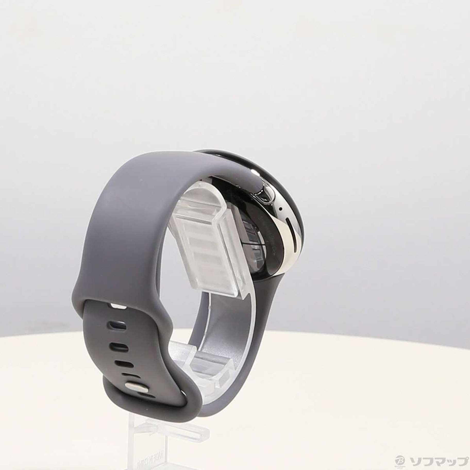 中古】Google Pixel Watch LTE GA04311-TW Polished Silverステンレスケース／Charcoalアクティブバンド  [2133055740725] - リコレ！|ビックカメラグループ ソフマップの中古通販サイト