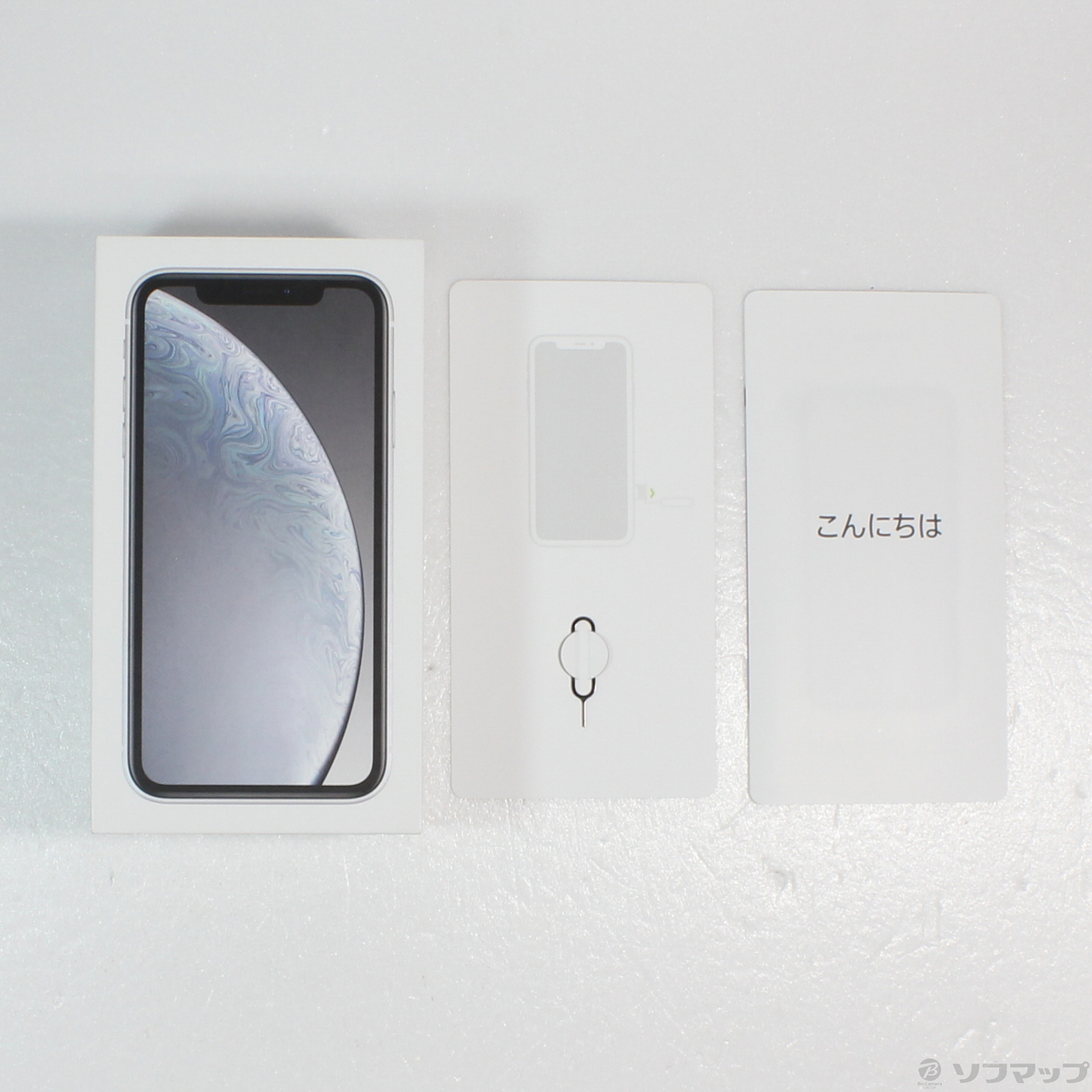 中古】iPhoneXR 128GB ホワイト MT0J2J／A SIMフリー [2133055742576