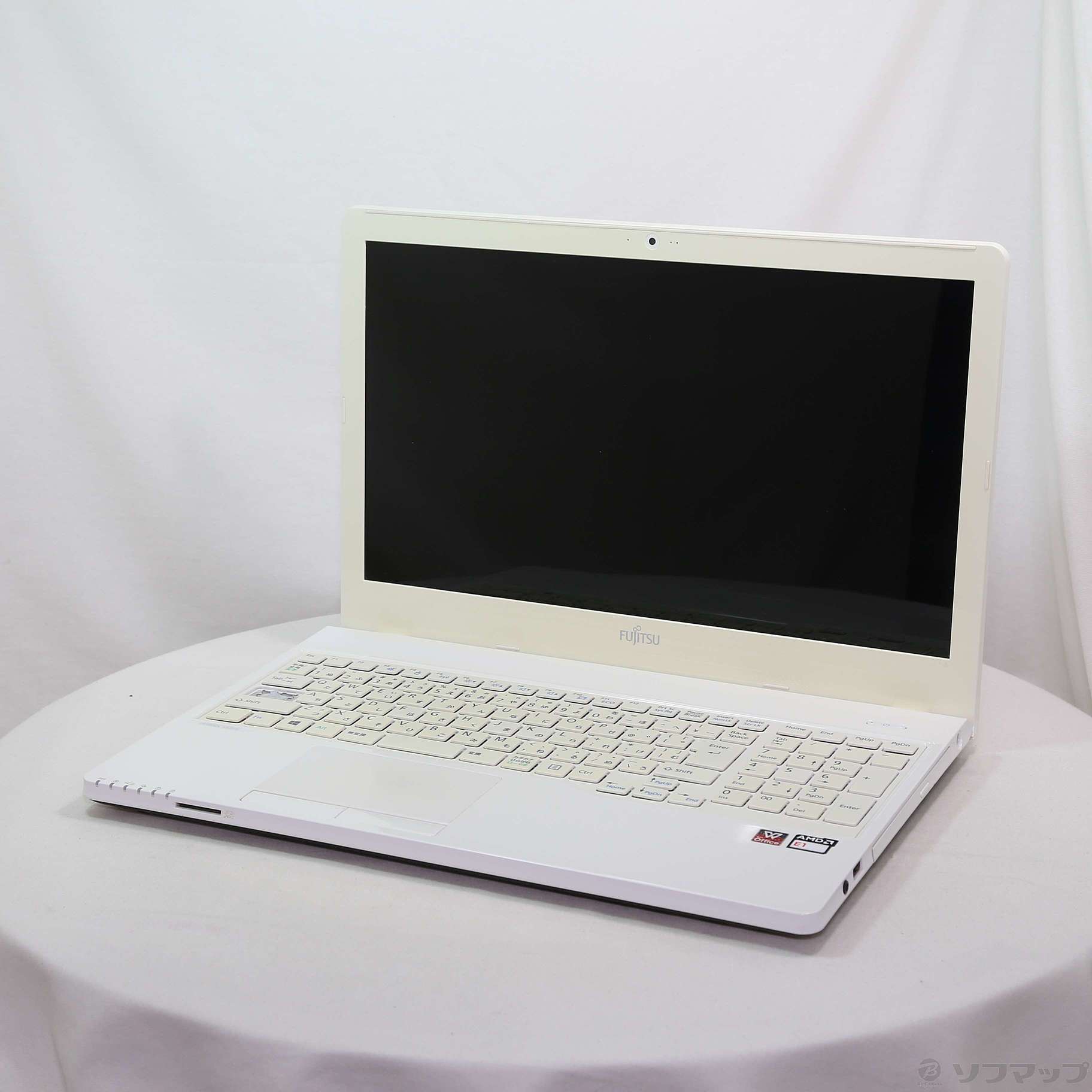 LIFEBOOK AH30／X FMVA30XW アーバンホワイト 〔Windows 10〕 ［AMD APU E1-7010  (1.5GHz)／4GB／HDD500GB／15.6インチワイド］