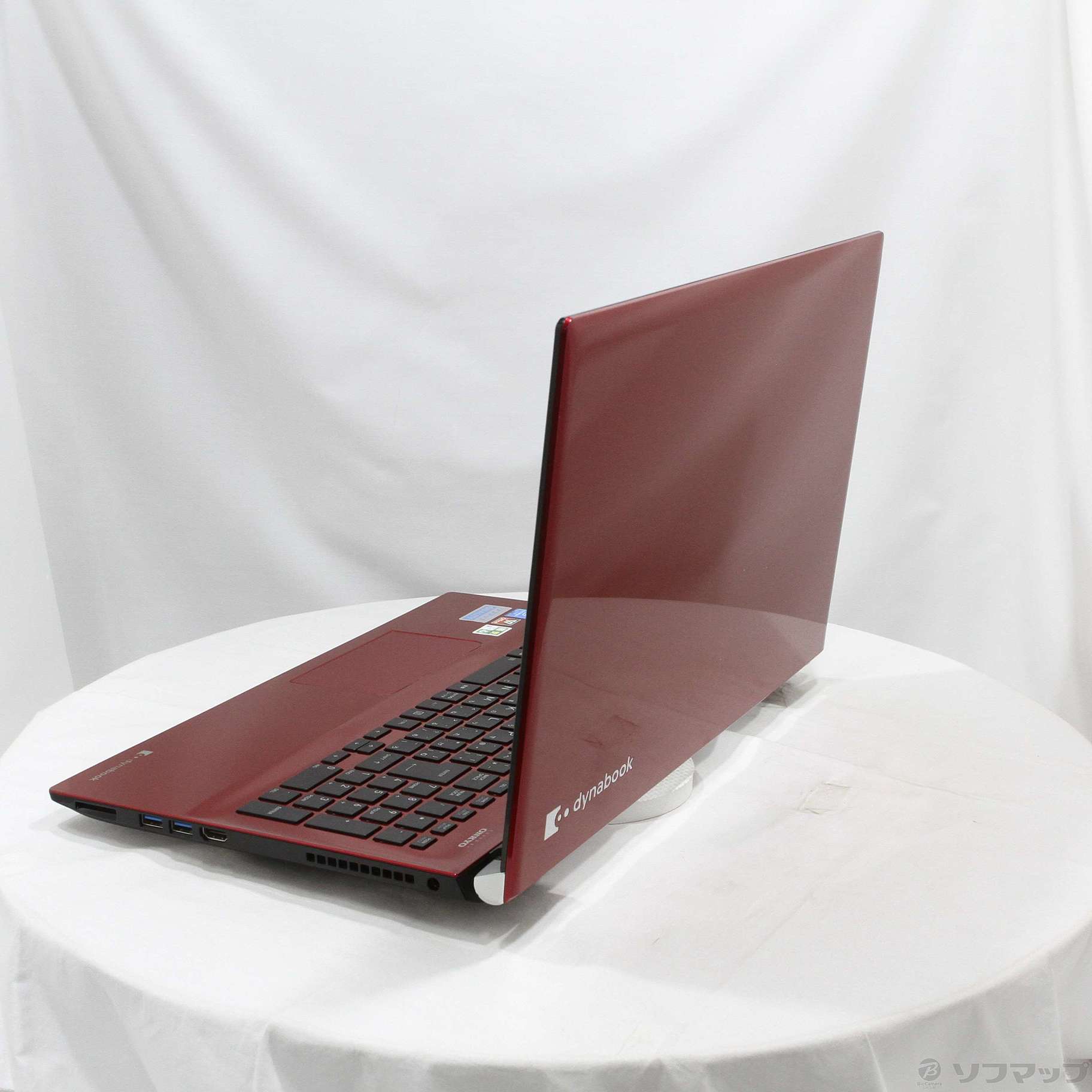 中古】格安安心パソコン dynabook T45／DR PT45DRP-SJA モデナレッド 