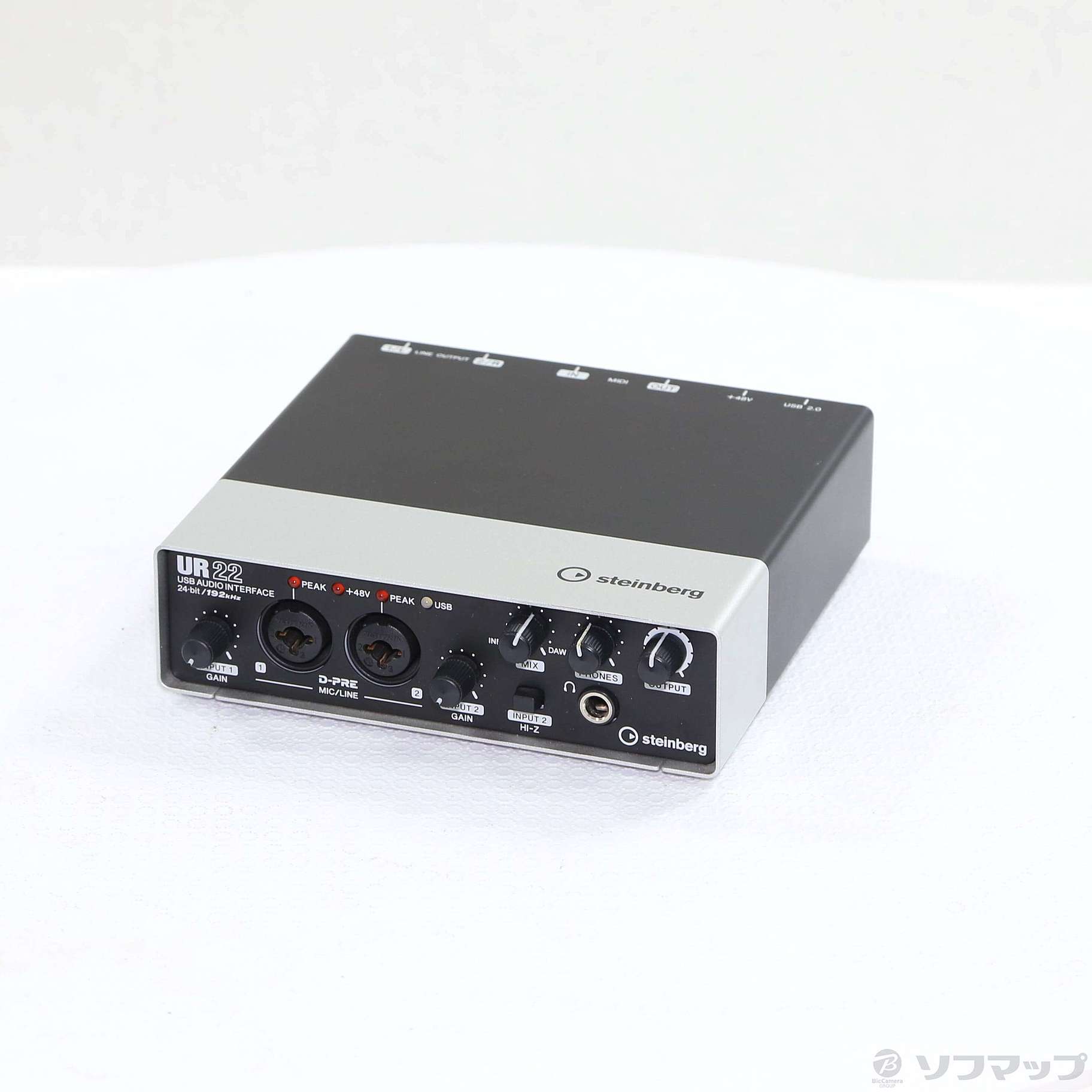 2x2 USB2.0オーディオインターフェース UR22