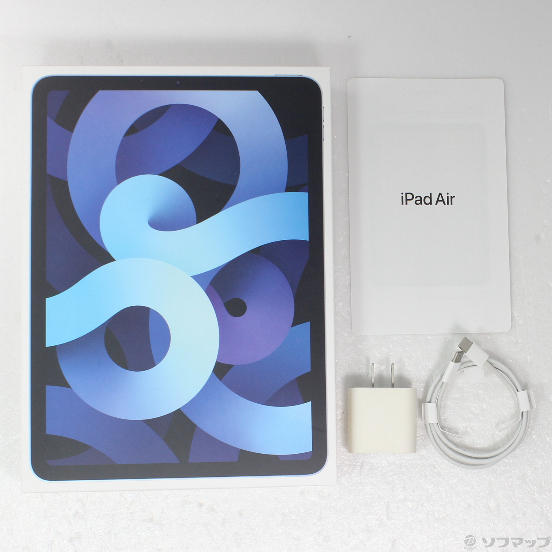 中古】iPad Air 第4世代 64GB スカイブルー MYFQ2J／A Wi-Fi