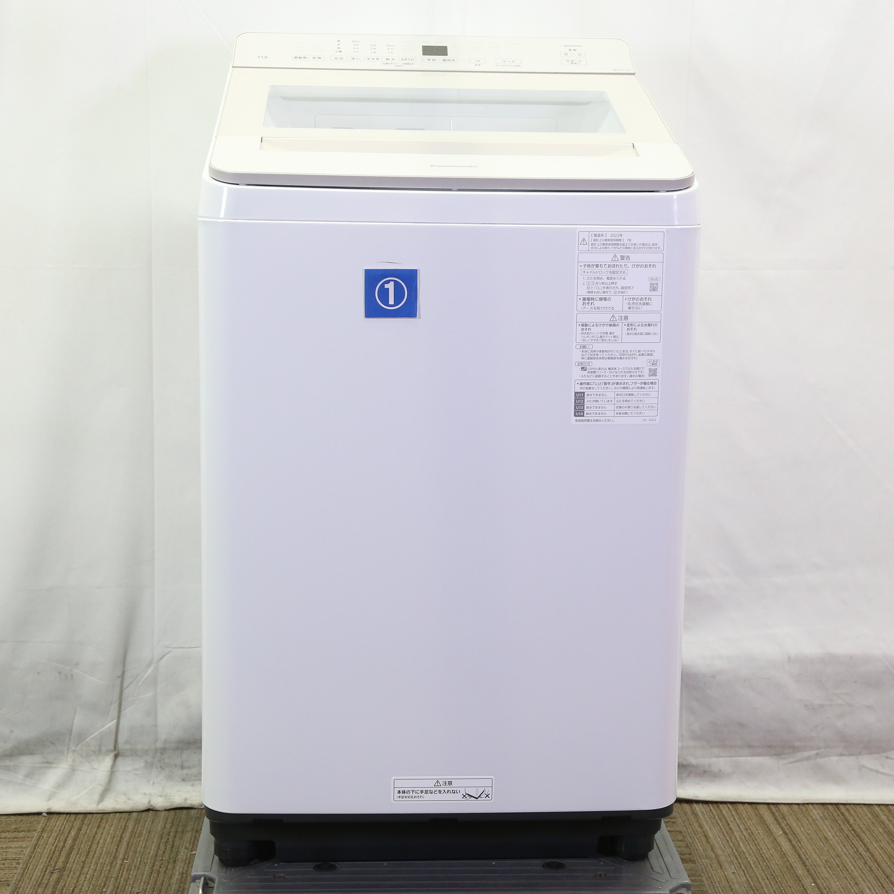 中古】〔展示品〕 全自動洗濯機 FAシリーズ シャンパン NA-FA11K2-N 