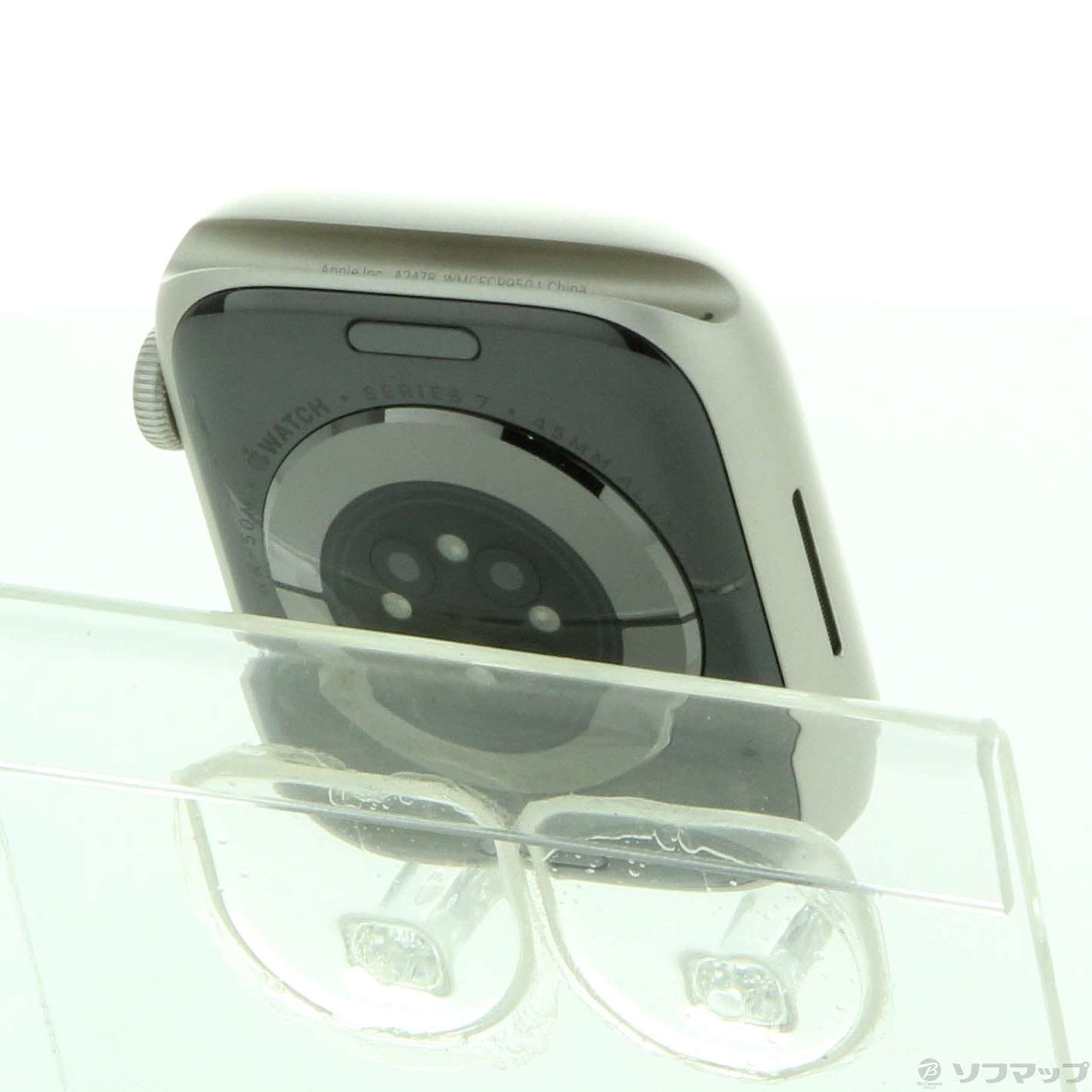 中古】〔展示品〕 Apple Watch Series 7 GPS + Cellular 45mm スター 