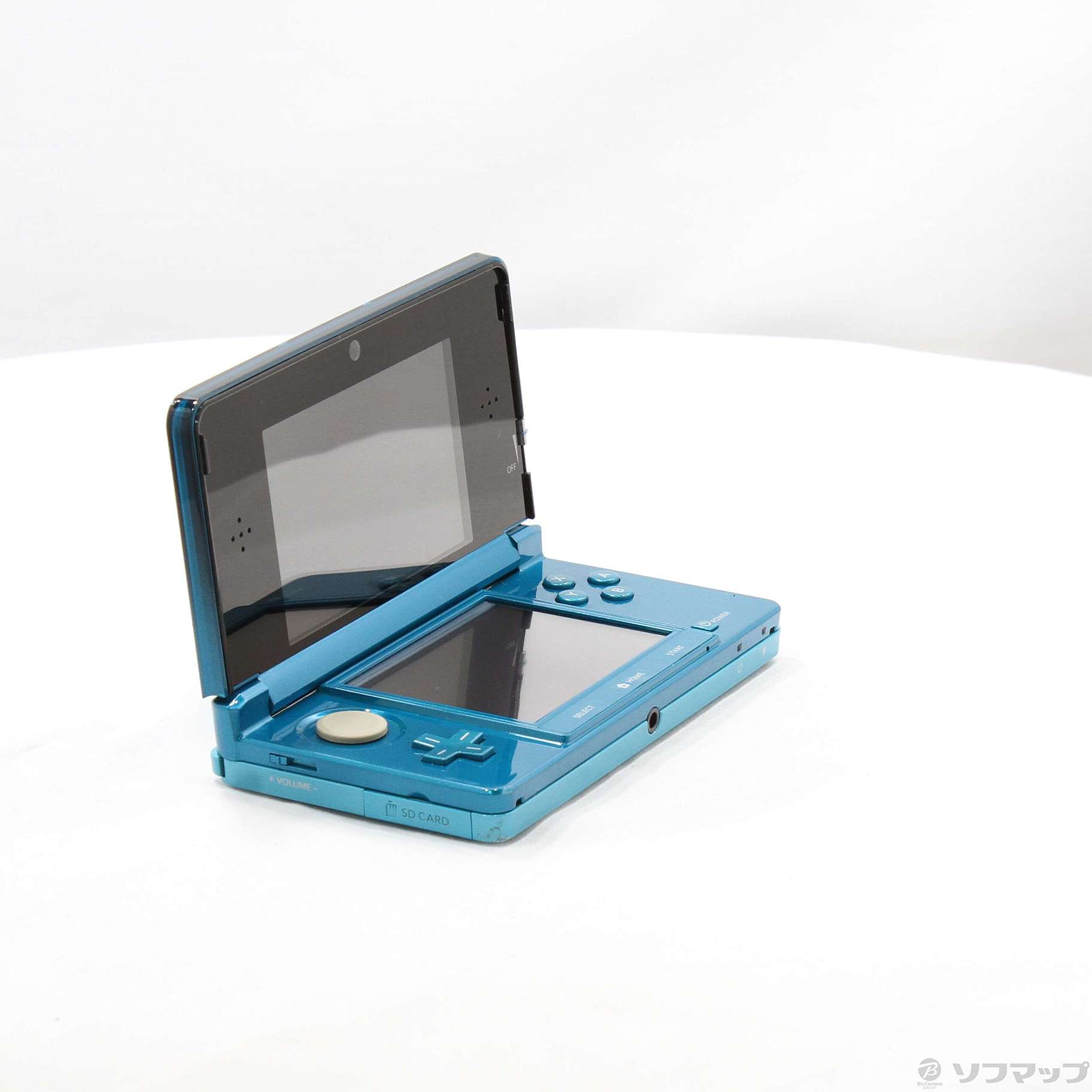 〔中古品（難あり）〕 ニンテンドー3DS アクアブルー