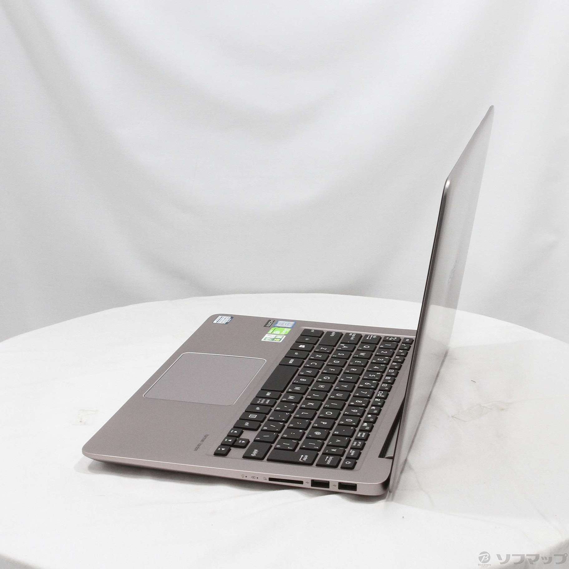 中古】格安安心パソコン ZenBook UX310UQ UX310UQ-7200 クォーツグレー