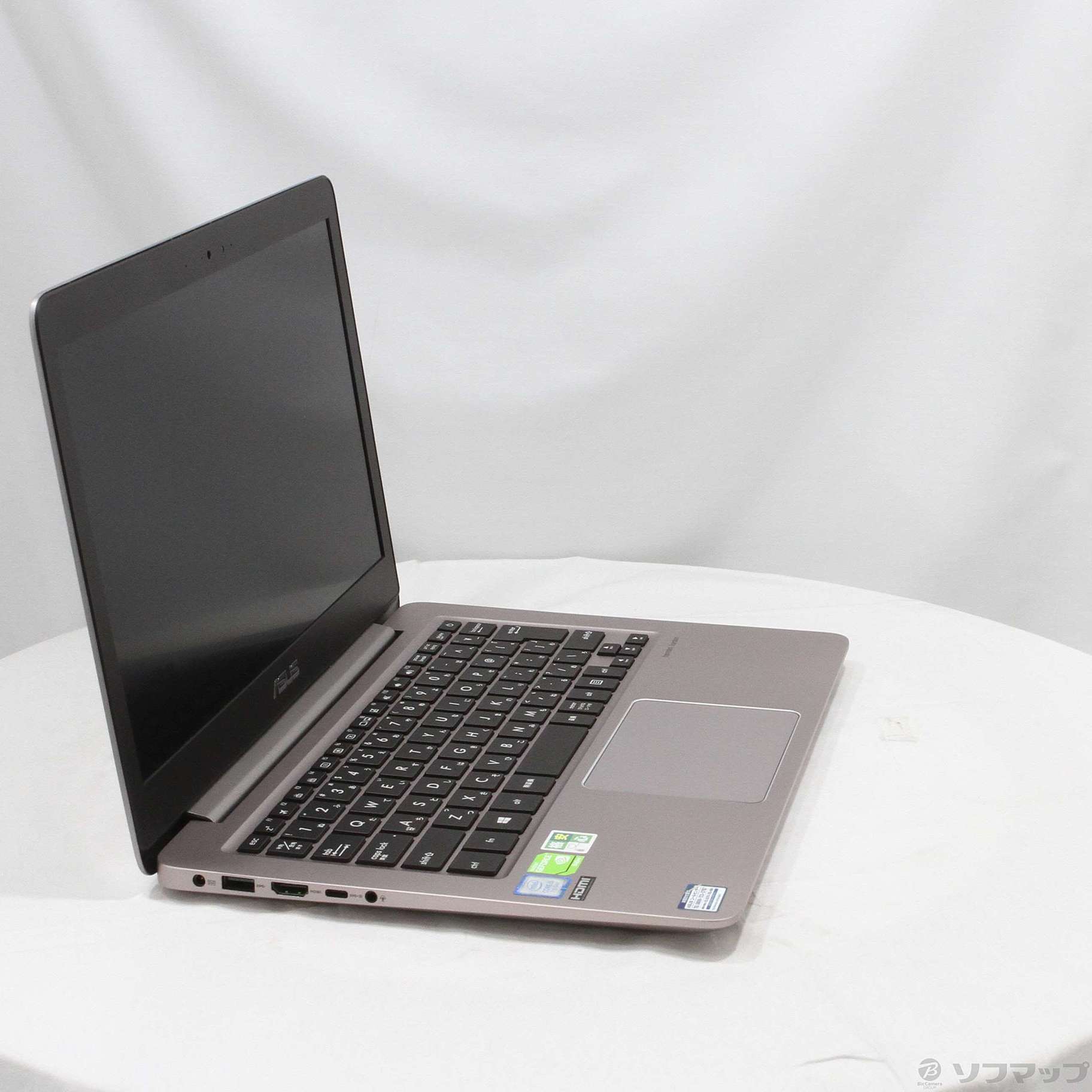 ASUS ZENBOOK UX310UQ-7200 中古品 中古】格安安心パソコン ZenBook UX310UQ UX310UQ-7200 クォーツグレー