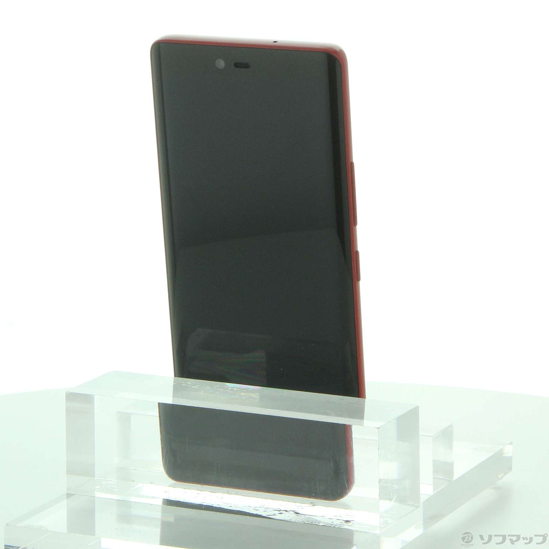 中古】Rakuten Hand 5G 128GB クリムゾンレッド P780 SIMフリー 