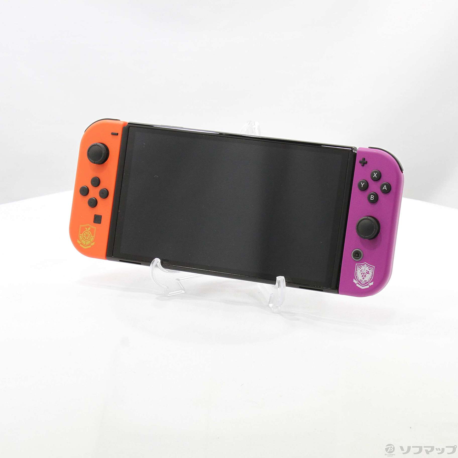 中古品〕 Nintendo Switch 有機ELモデル スカーレット・バイオレット 