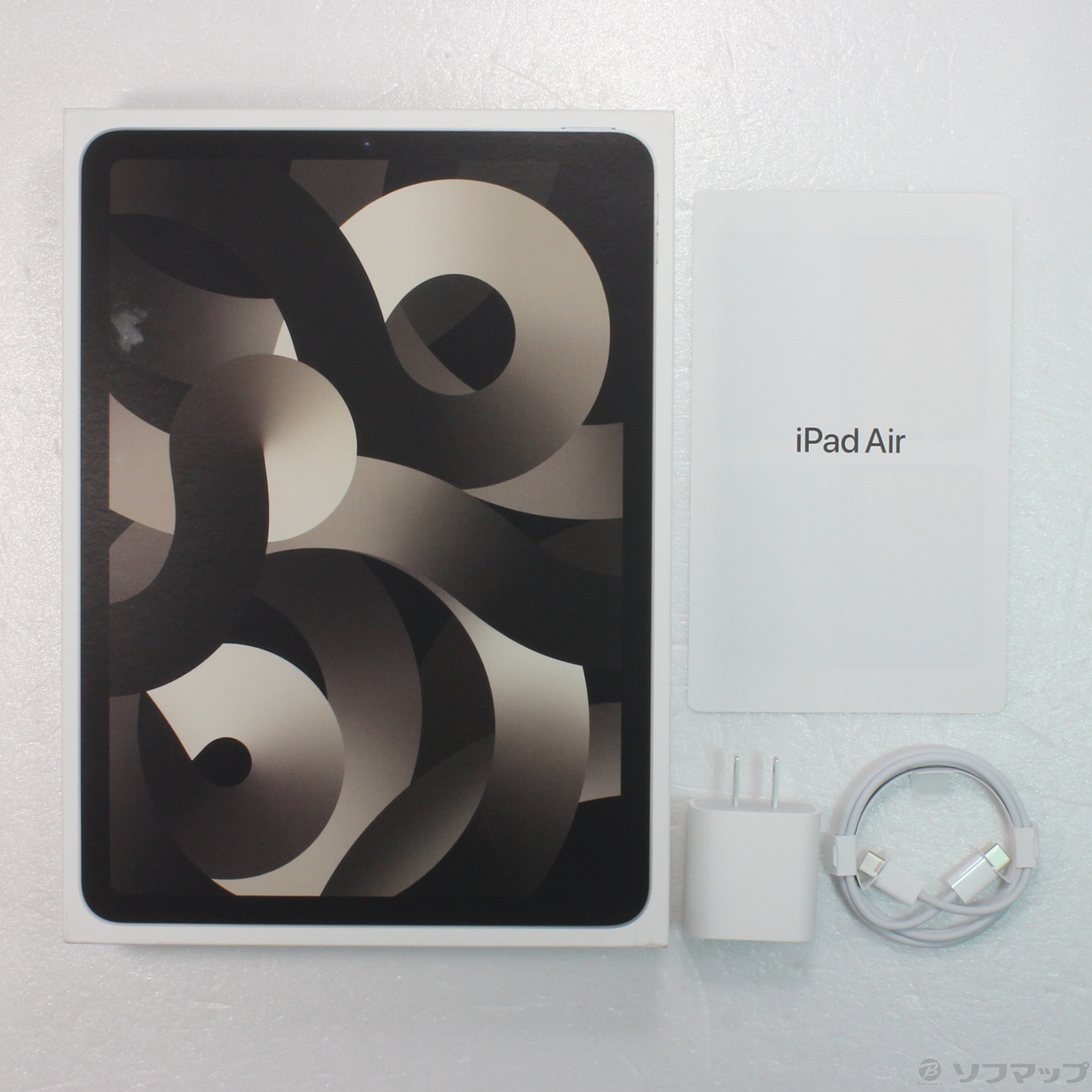 iPad Air Wi-Fi 256GB スターライト　第5世代 (不良品) 中古】iPad Air 第5世代 256GB スターライト MM9P3J／A Wi-Fi
