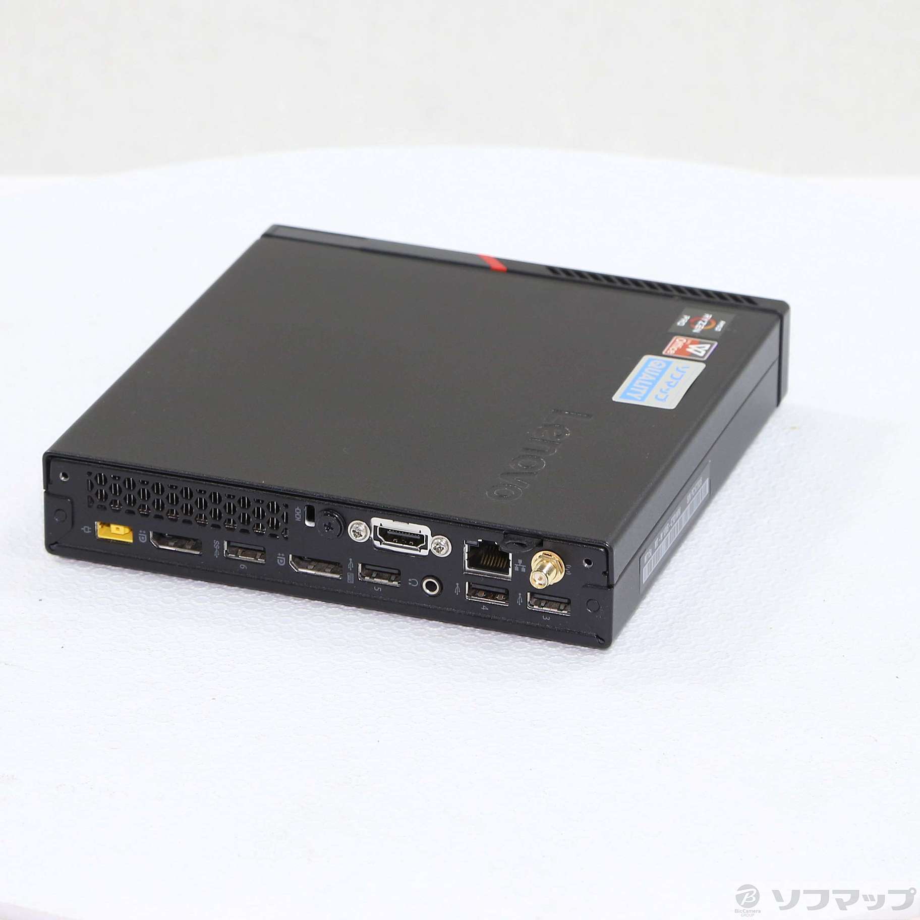 中古】ThinkCentre M715q Tiny 10VGCTO1WW 〔Windows 10〕 ［Ryzen-5 