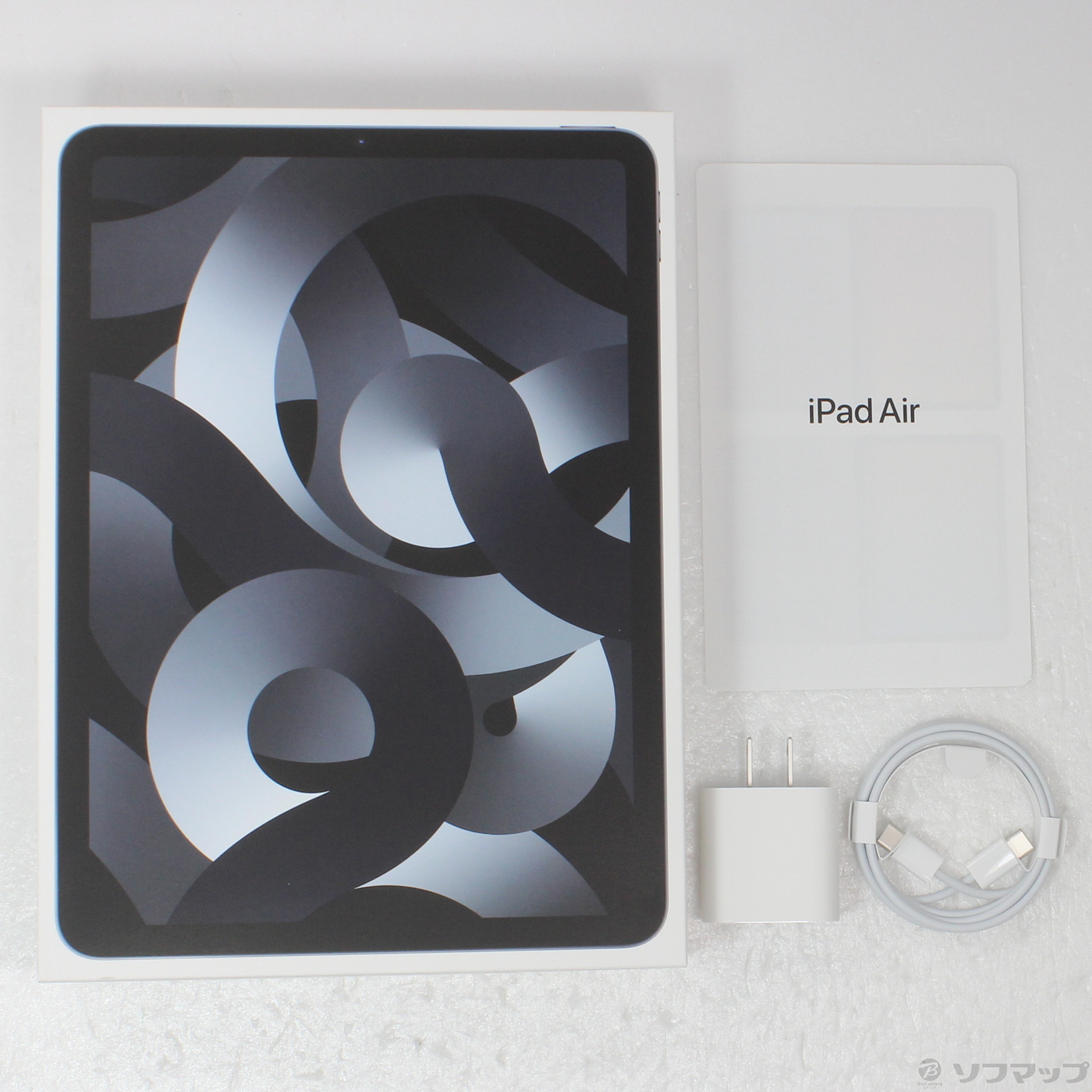 中古】iPad Air 第5世代 64GB スペースグレイ MM9C3J／A Wi-Fi ［10.9インチ液晶／Apple M1］  [2133055793684] - リコレ！|ビックカメラグループ ソフマップの中古通販サイト