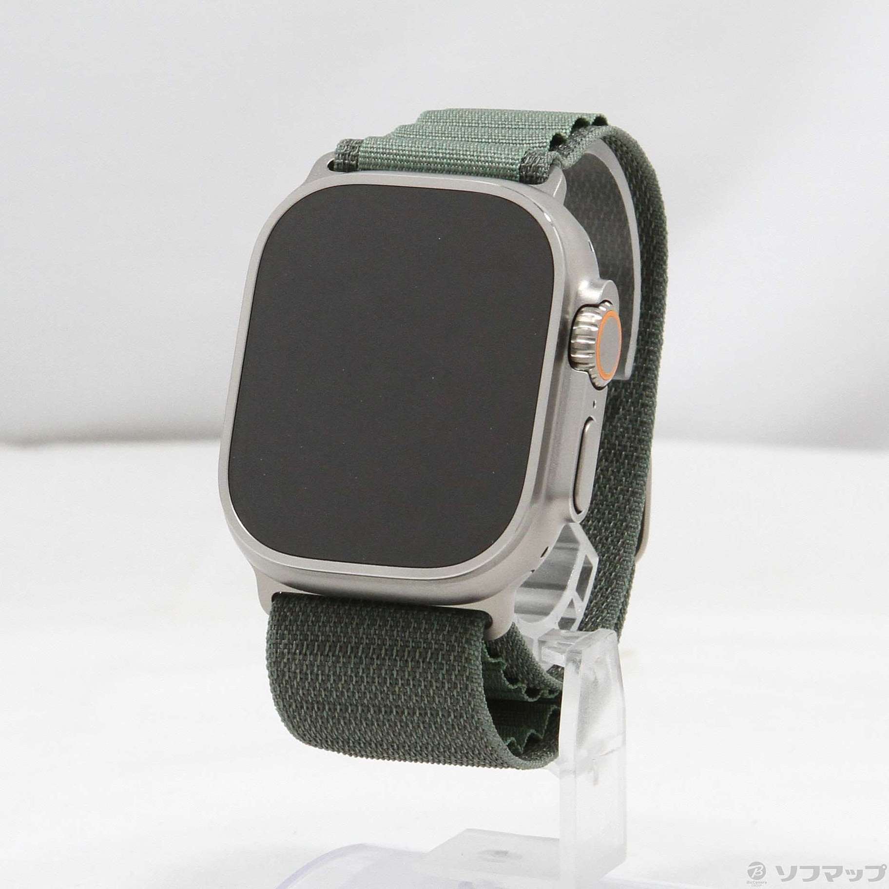 中古】Apple Watch Ultra GPS + Cellular 49mm チタニウムケース グリーンアルパインループ  [2133055795800] - リコレ！|ビックカメラグループ ソフマップの中古通販サイト