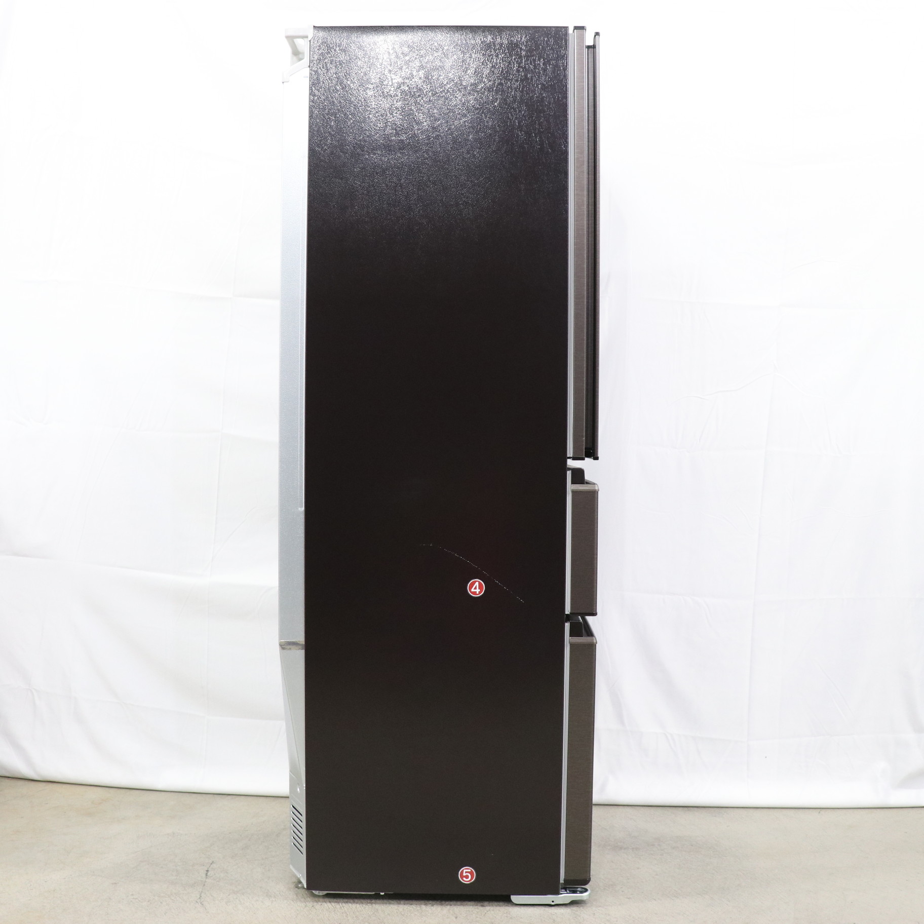 中古】〔展示品〕 冷蔵庫 CXシリーズ ダークブラウン MR-CX37J-T ［幅 