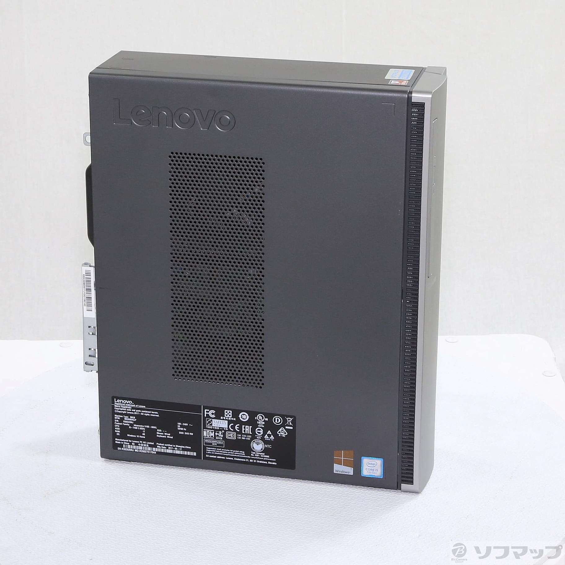 Ideacentre 510s 90GB0046JP シルバー+ブラック 〔Windows 10〕