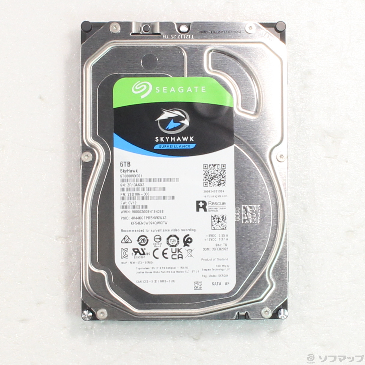 Seagate Skyhawk 6TB HDD 中古 Seagate SkyHawk 6TB HDD 中古