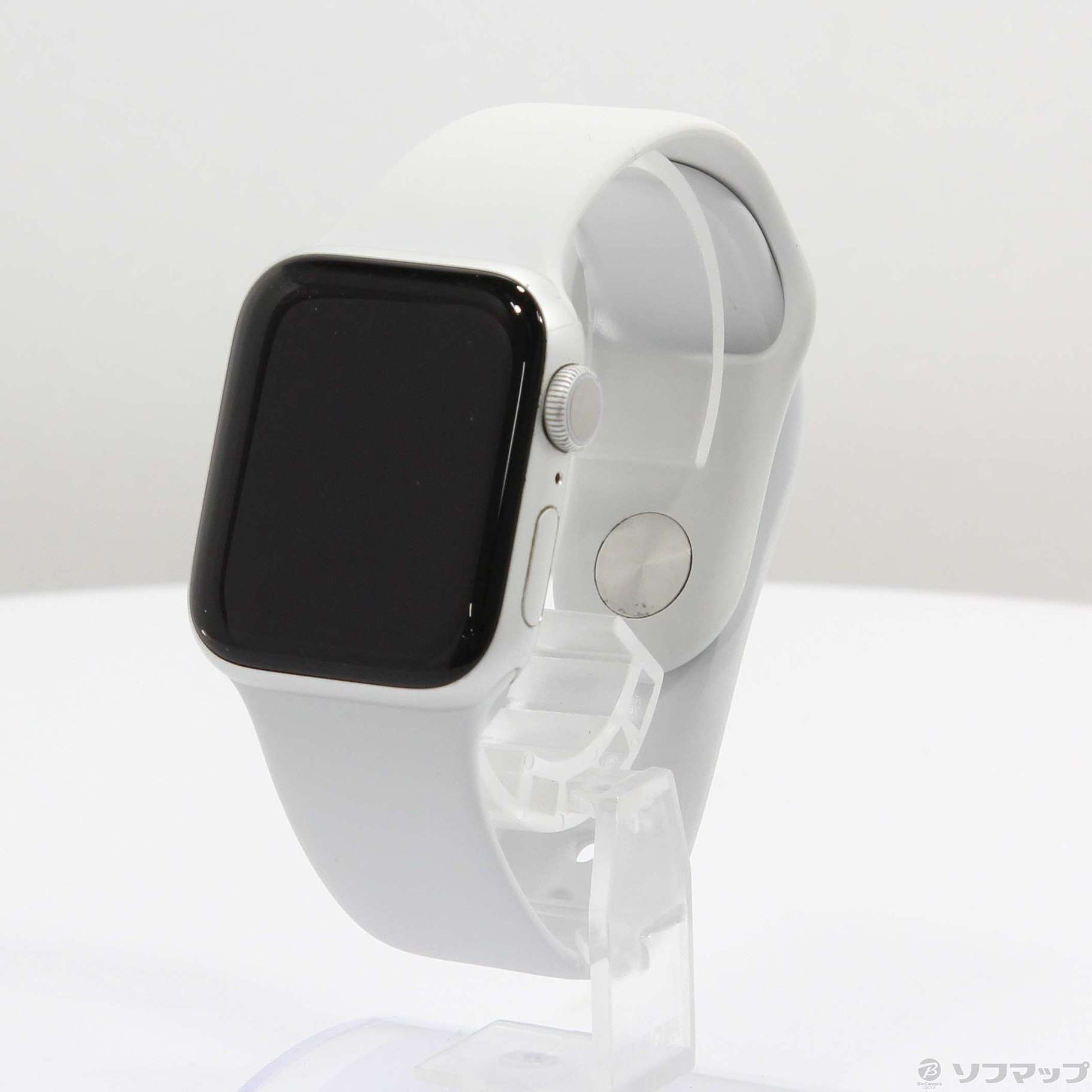 Apple Watch Series 5 GPS 40mm シルバーアルミニウムケース ホワイトスポーツバンド