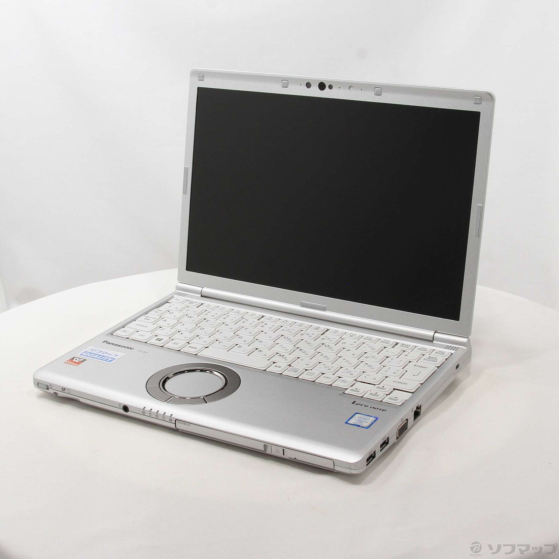 中古】Lets note SV7 CF-SV7UFKVS シルバー 〔Windows 10