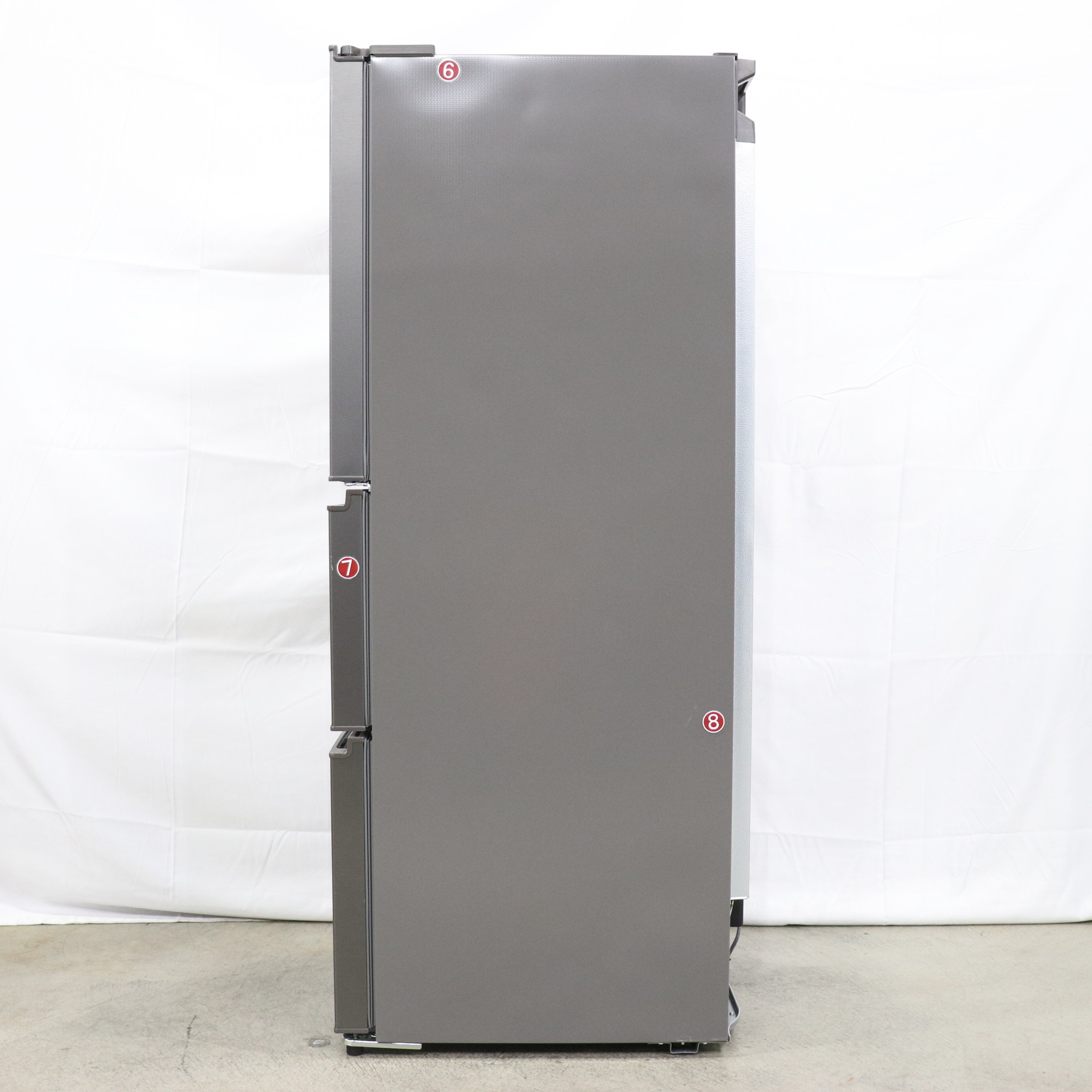 中古】〔展示品〕 冷凍冷蔵庫 スペースグレー HR-D2802S ［幅55.4cm