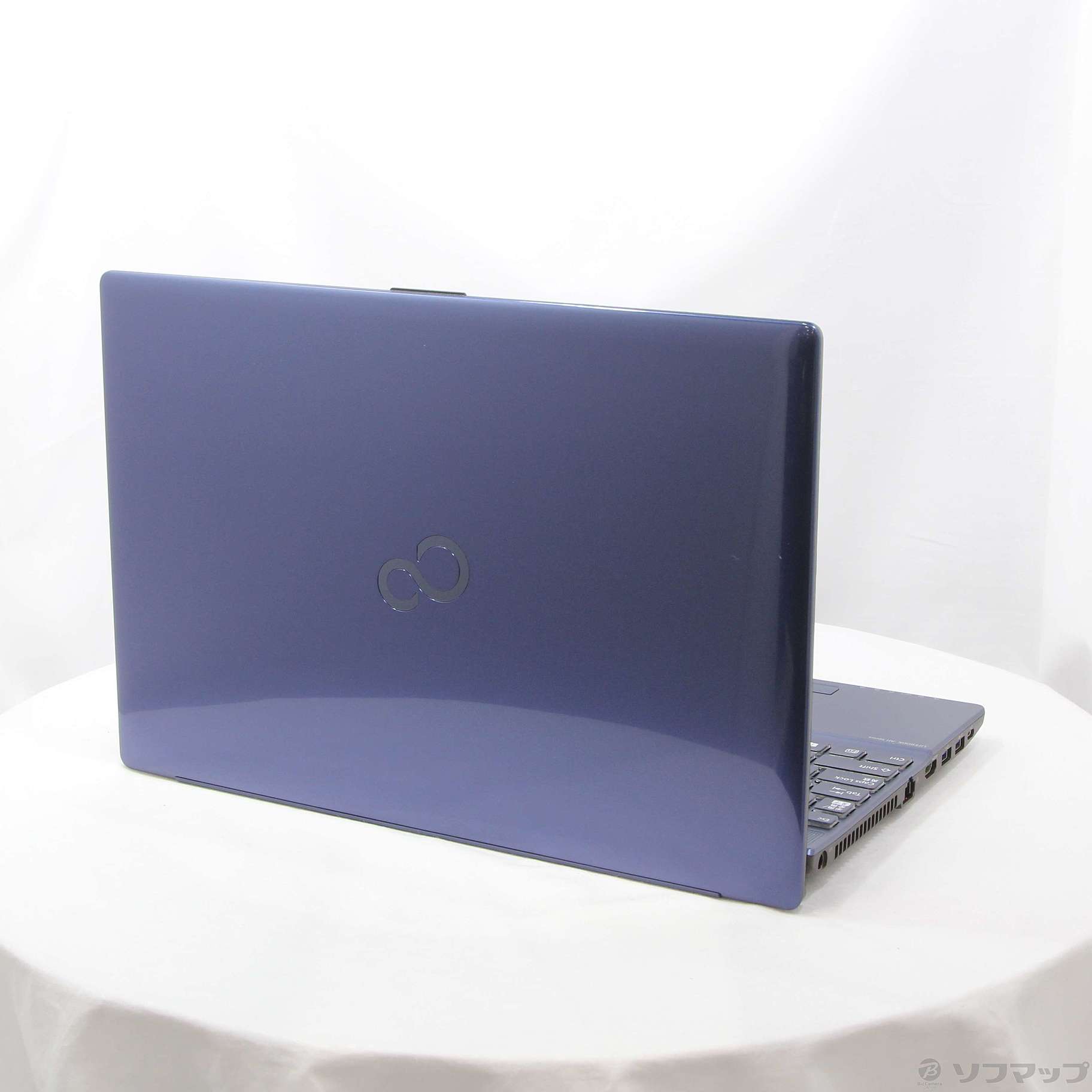 中古】LIFEBOOK AH50／F3 FMVA50F3L2 メタリックブルー ［AMD Ryzen 7 5700U  (1.8GHz)／16GB／SSD256GB／15.6インチワイド］ [2133055837906] - リコレ！|ビックカメラグループ  ソフマップの中古通販サイト