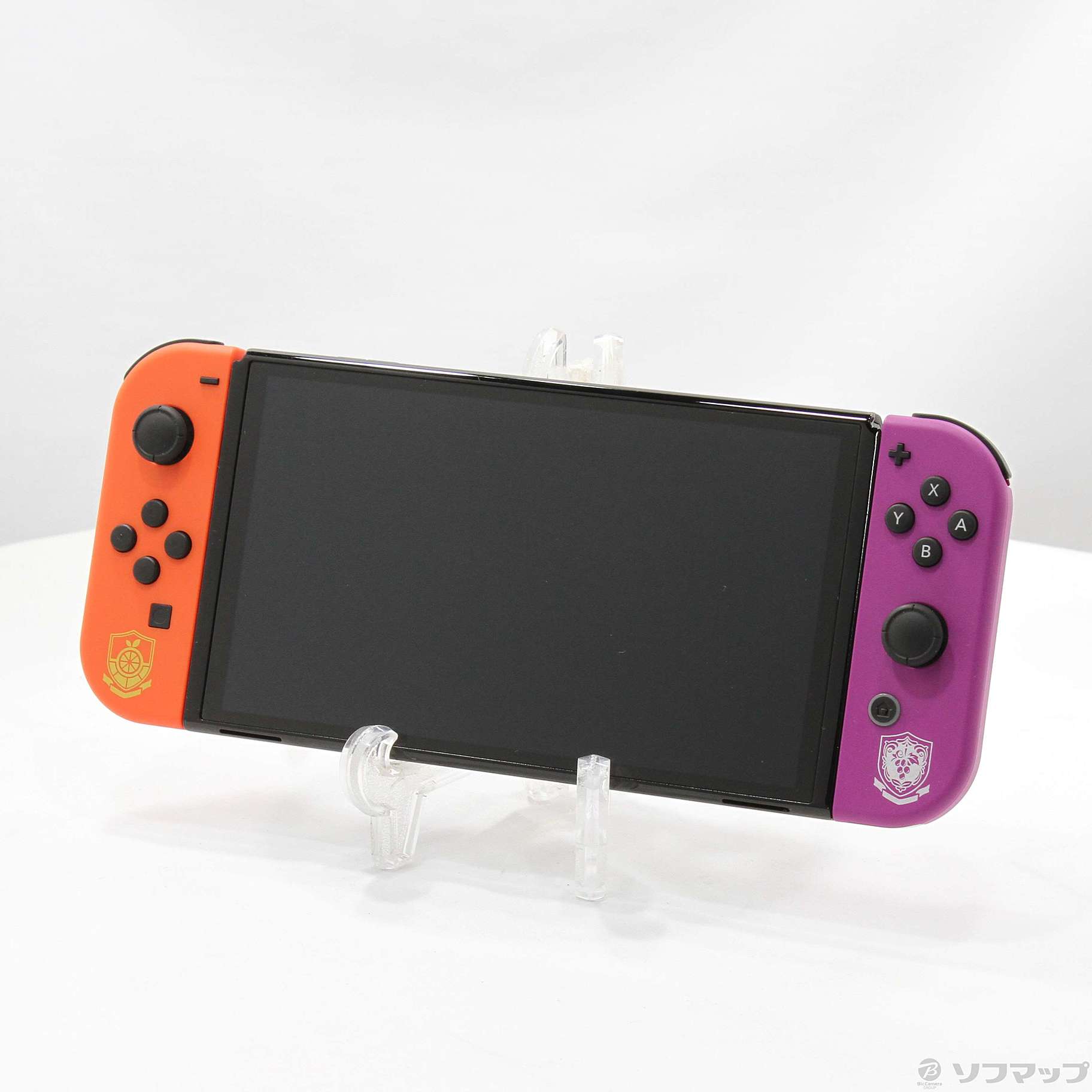 中古品〕 Nintendo Switch 有機ELモデル スカーレット・バイオレット 