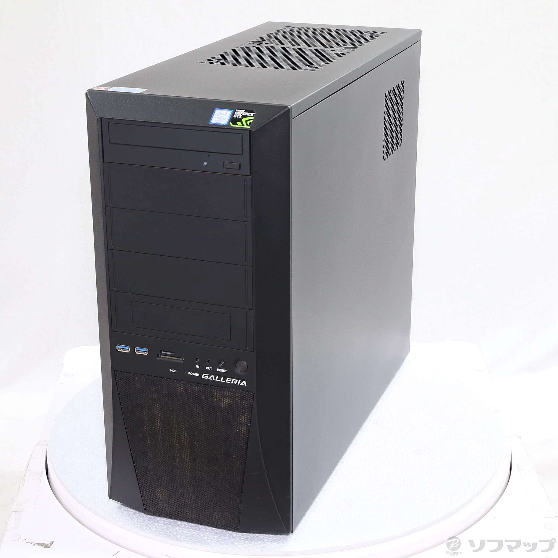 中古】ショップブランドPC 〔Windows 10〕 ［Core i7 8700 (3.2GHz)／32GB／512GB／GeForce GTX  1060(6GB)／］ [2133055866203] - リコレ！|ビックカメラグループ ソフマップの中古通販サイト