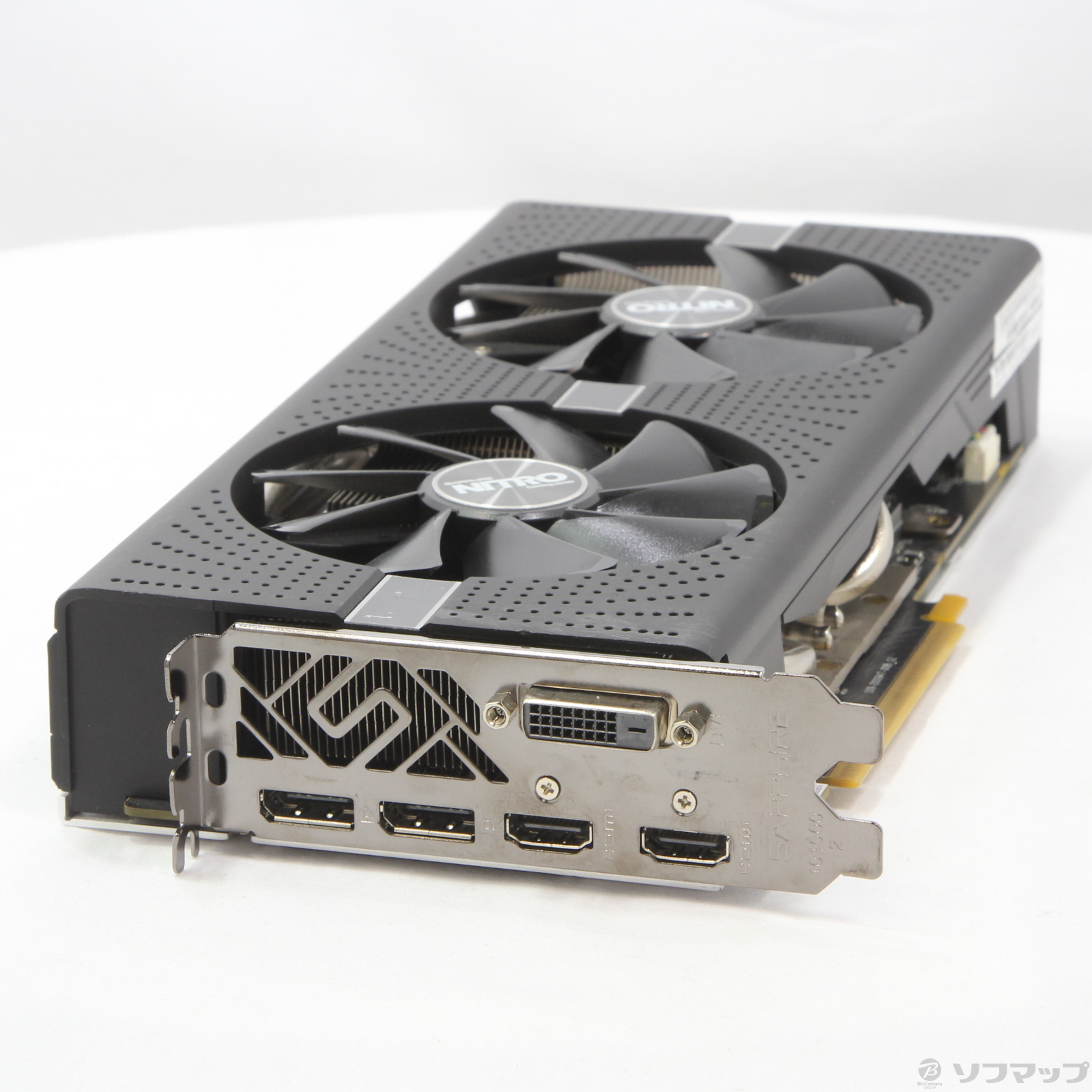 中古】SAPPHIRE NITRO+ RADEON RX 580 8G GDDR5 DUAL HDMI／DVI-D