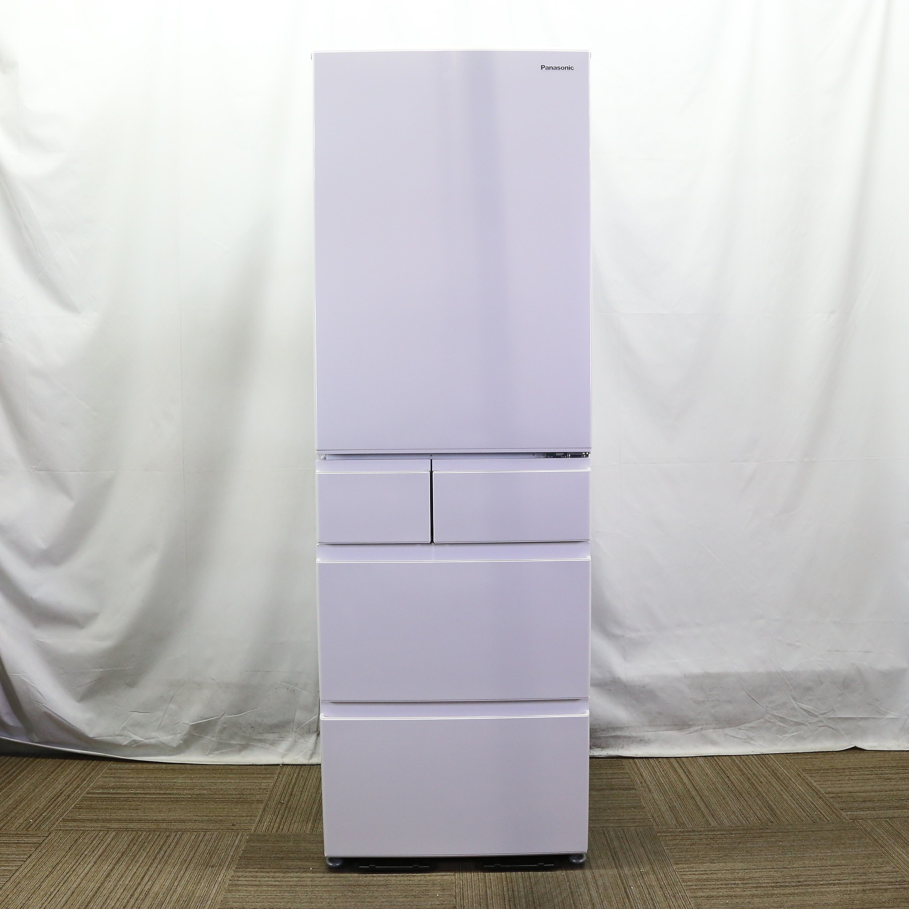 中古】〔展示品〕 冷蔵庫 EXタイプ ハーモニーホワイト NR-E419EX-W 