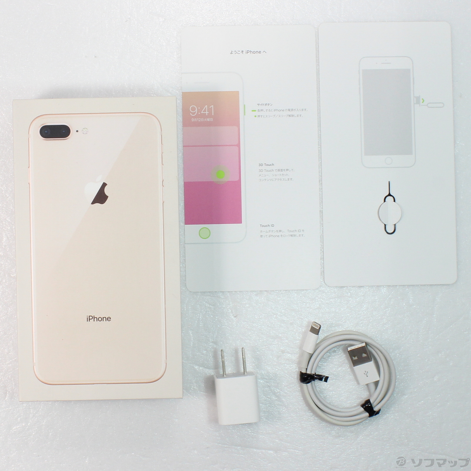 中古】iPhone8 Plus 64GB ゴールド MQ9M2J／A SIMフリー [2133055889240] - リコレ！|ビックカメラグループ  ソフマップの中古通販サイト