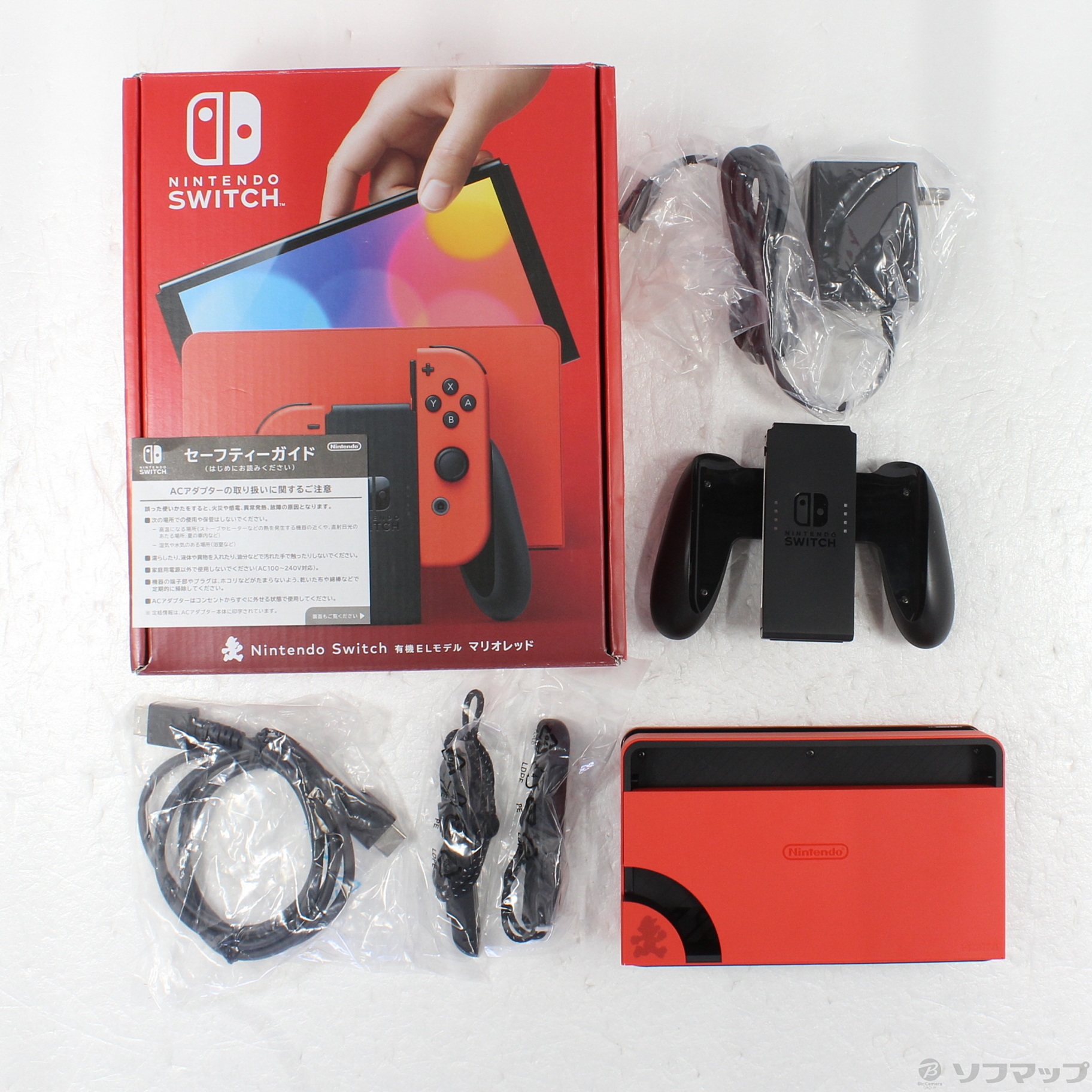 RYO Nintendo Switch マリオレッド 本体 充電器 任天堂（Nintendo） Nintendo Switch 有機ELモデル マリオレッド