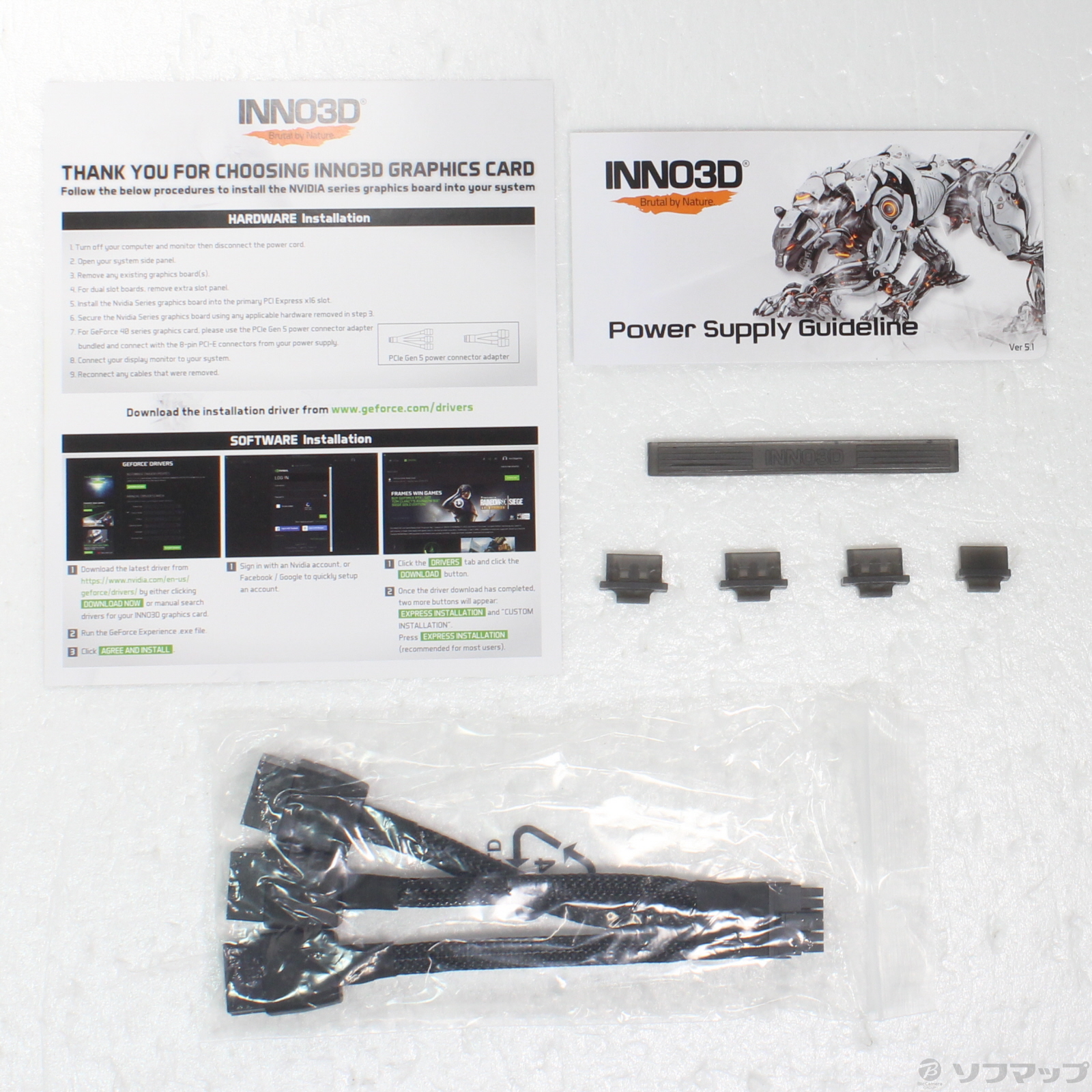 〔未使用品〕 未使用品 INNO3D GeForce RTX 4090 X3 OC WHITE RTX 未使用品 INNO3D GeForce X3 OC イノスリーディ