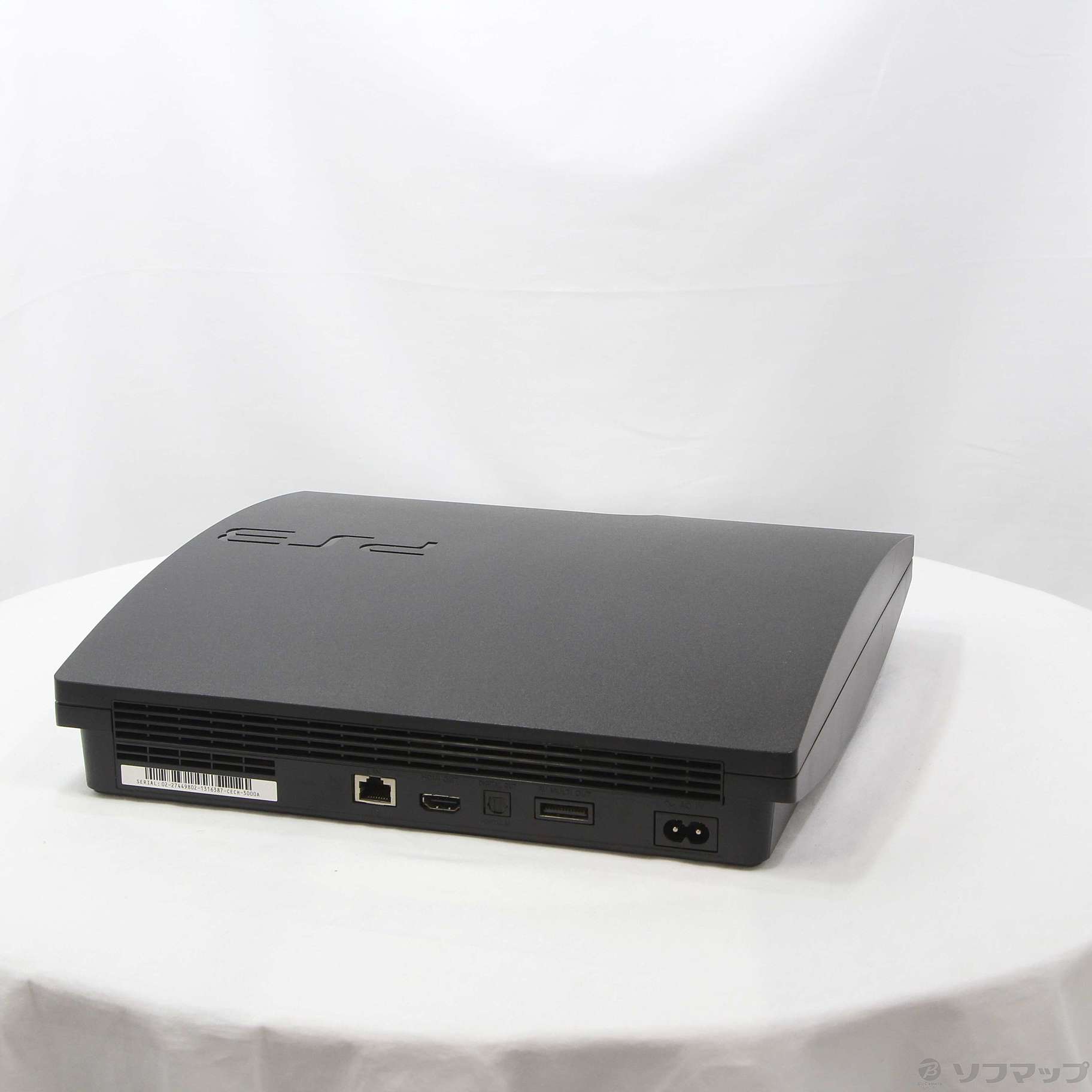 〔中古品〕 PlayStation 3 160GB チャコールブラック CECH-3000A