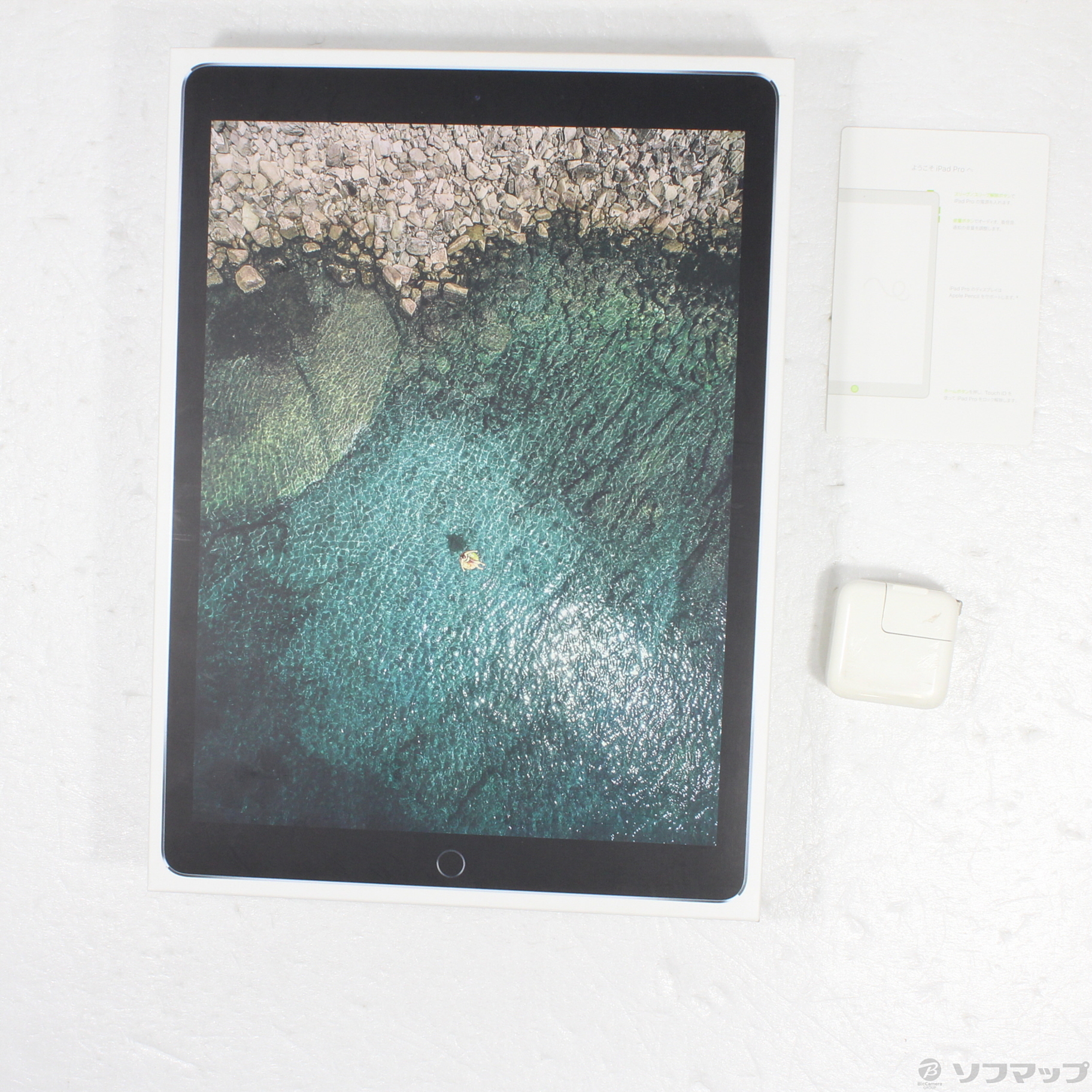 中古】iPad Pro 12.9インチ 第2世代 256GB スペースグレイ MP6G2J／A 