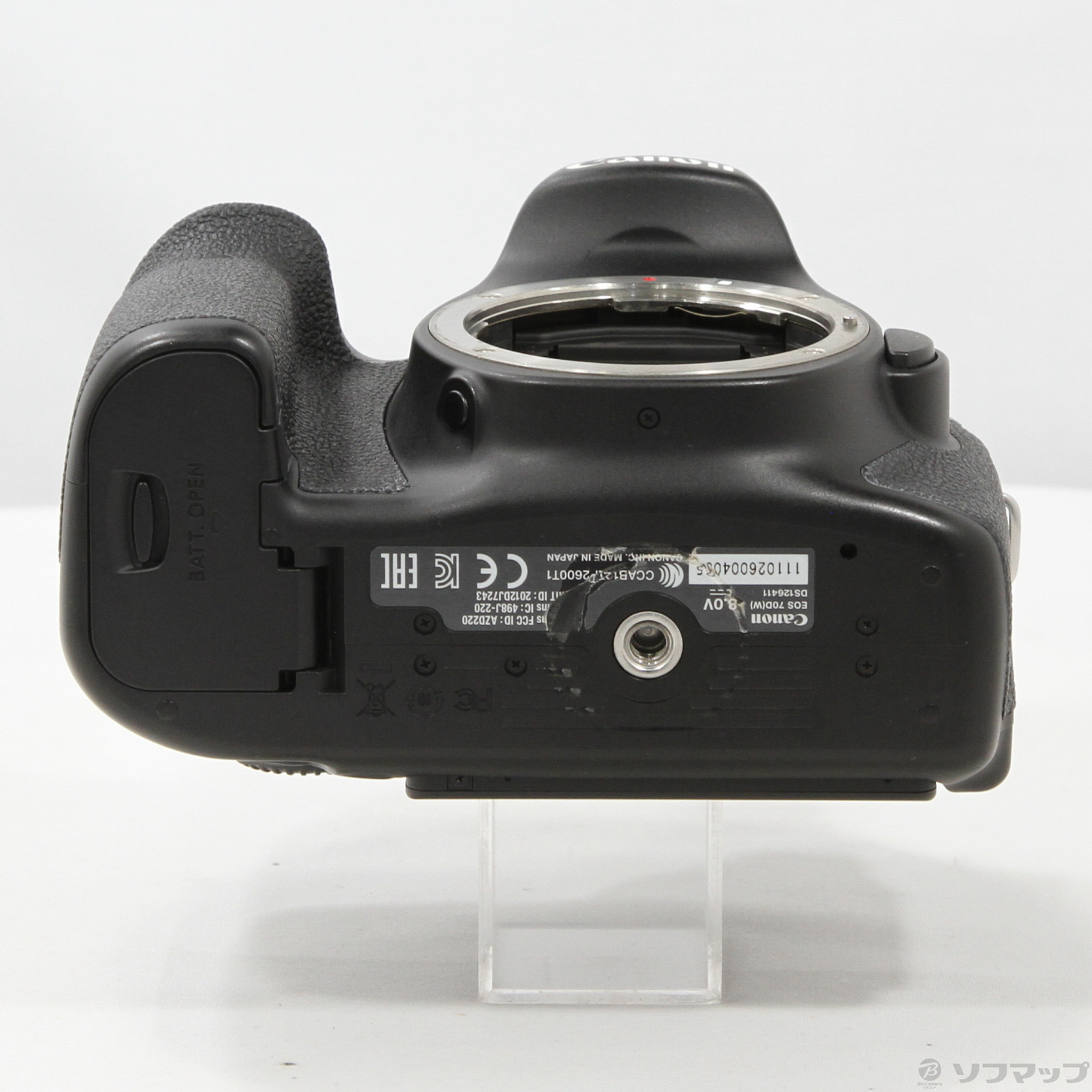 中古】EOS 70D W (2020万画素／SDXC) [2133055937972] - リコレ！|ビックカメラグループ ソフマップの中古通販サイト