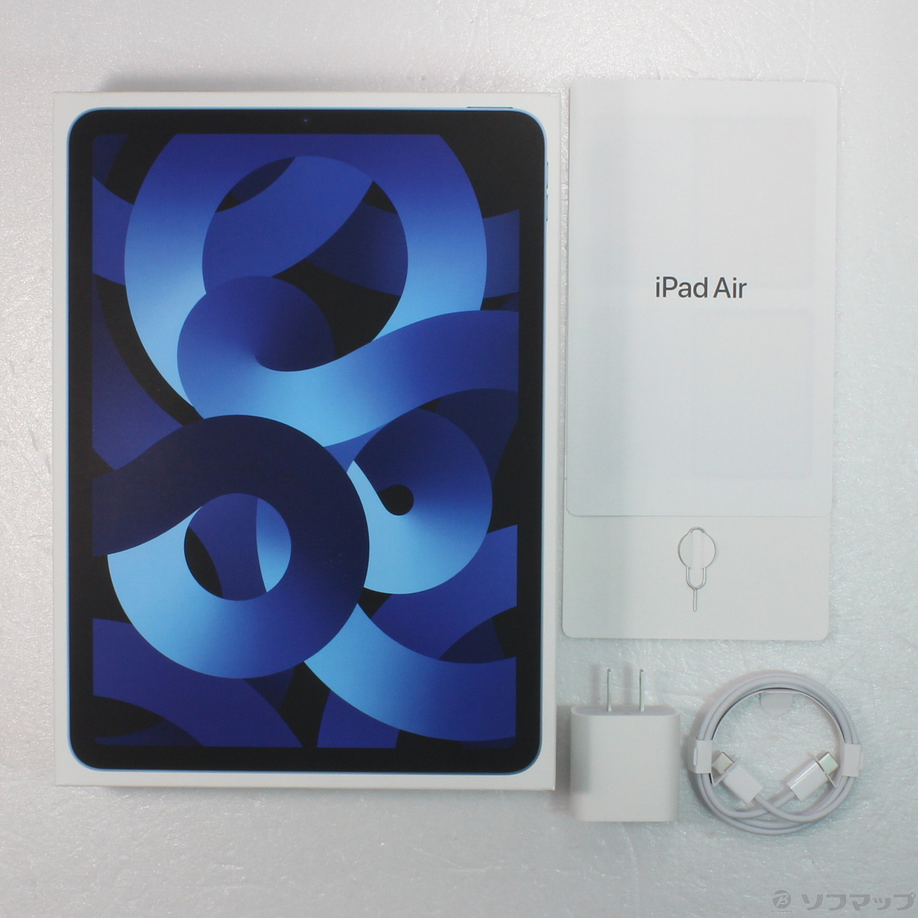 中古】iPad Air 第5世代 256GB ブルー MM733J／A SIMフリー ［10.9 ...