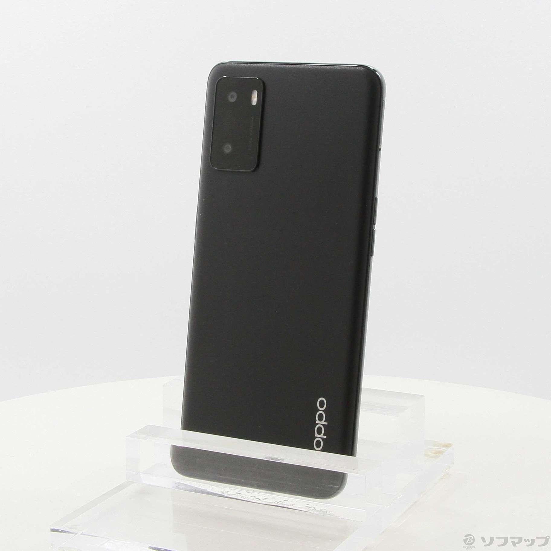 中古】OPPO A55s 5G 64GB ブラック CPH2309 SIMフリー [2133055944215] - リコレ！|ビックカメラグループ  ソフマップの中古通販サイト