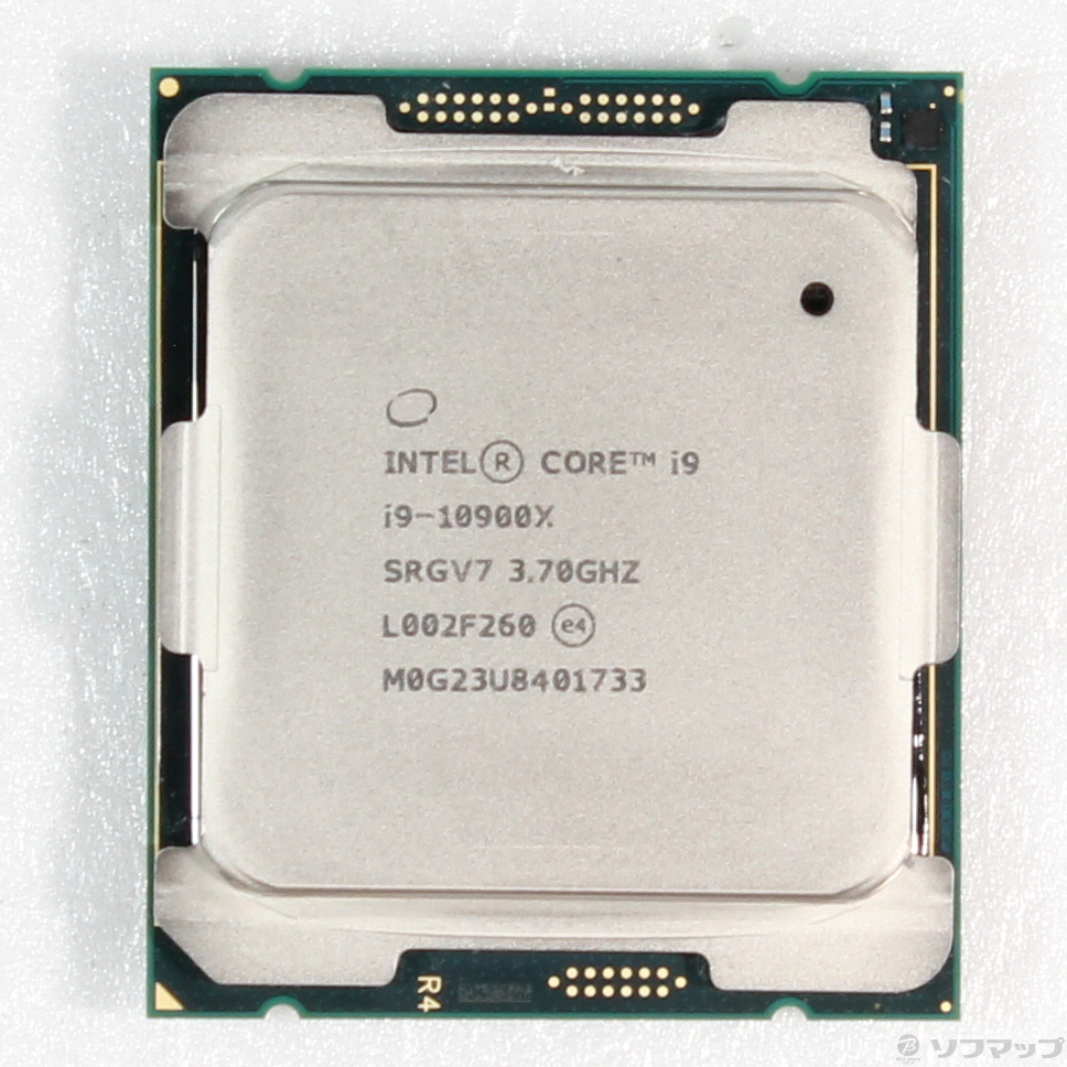 中古】Core i9 10900X 〔3.7GHz／LGA 2066〕 [2133055946509] - リコレ！|ビックカメラグループ  ソフマップの中古通販サイト