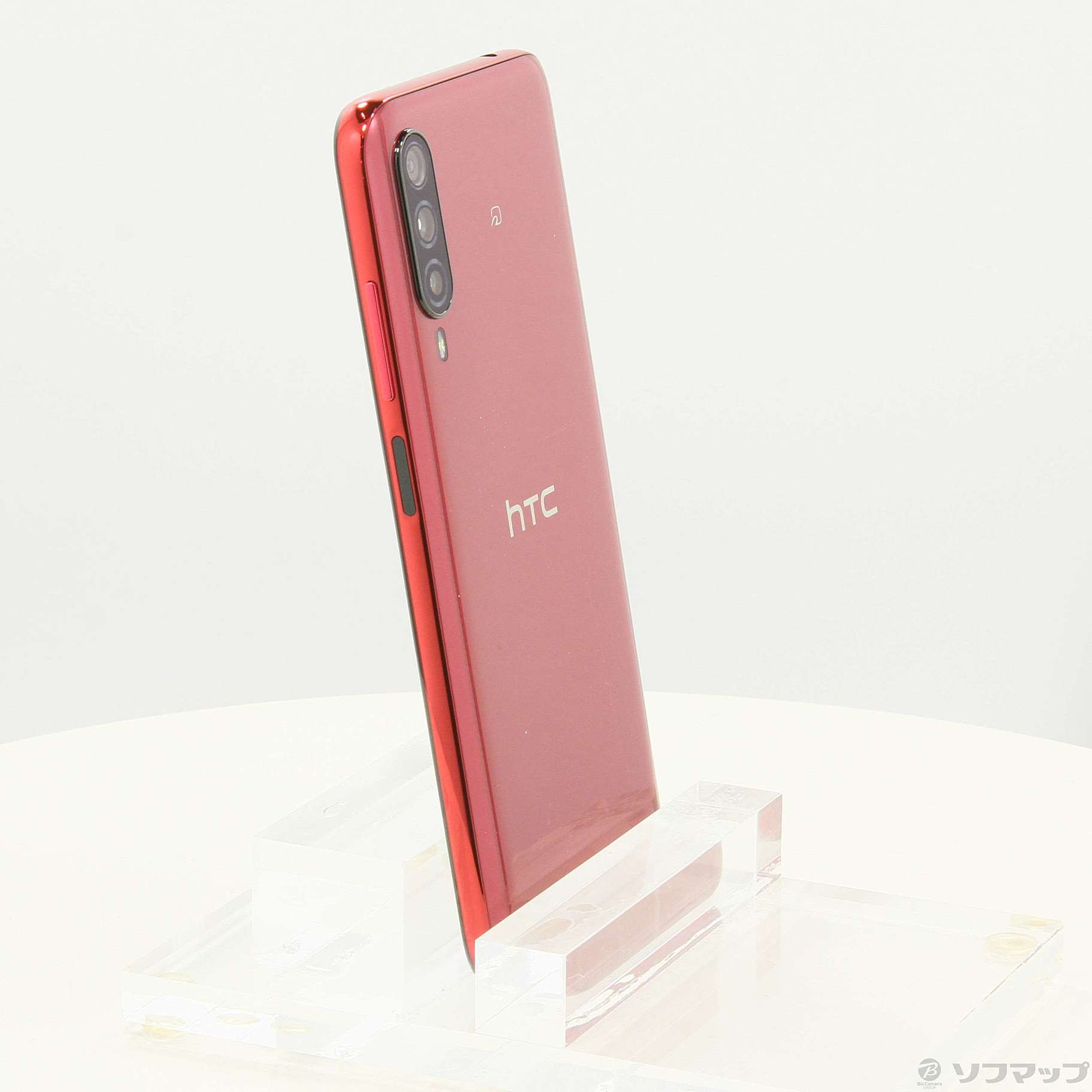 HTC 曲がりくね Desire 22 proサルサレッド